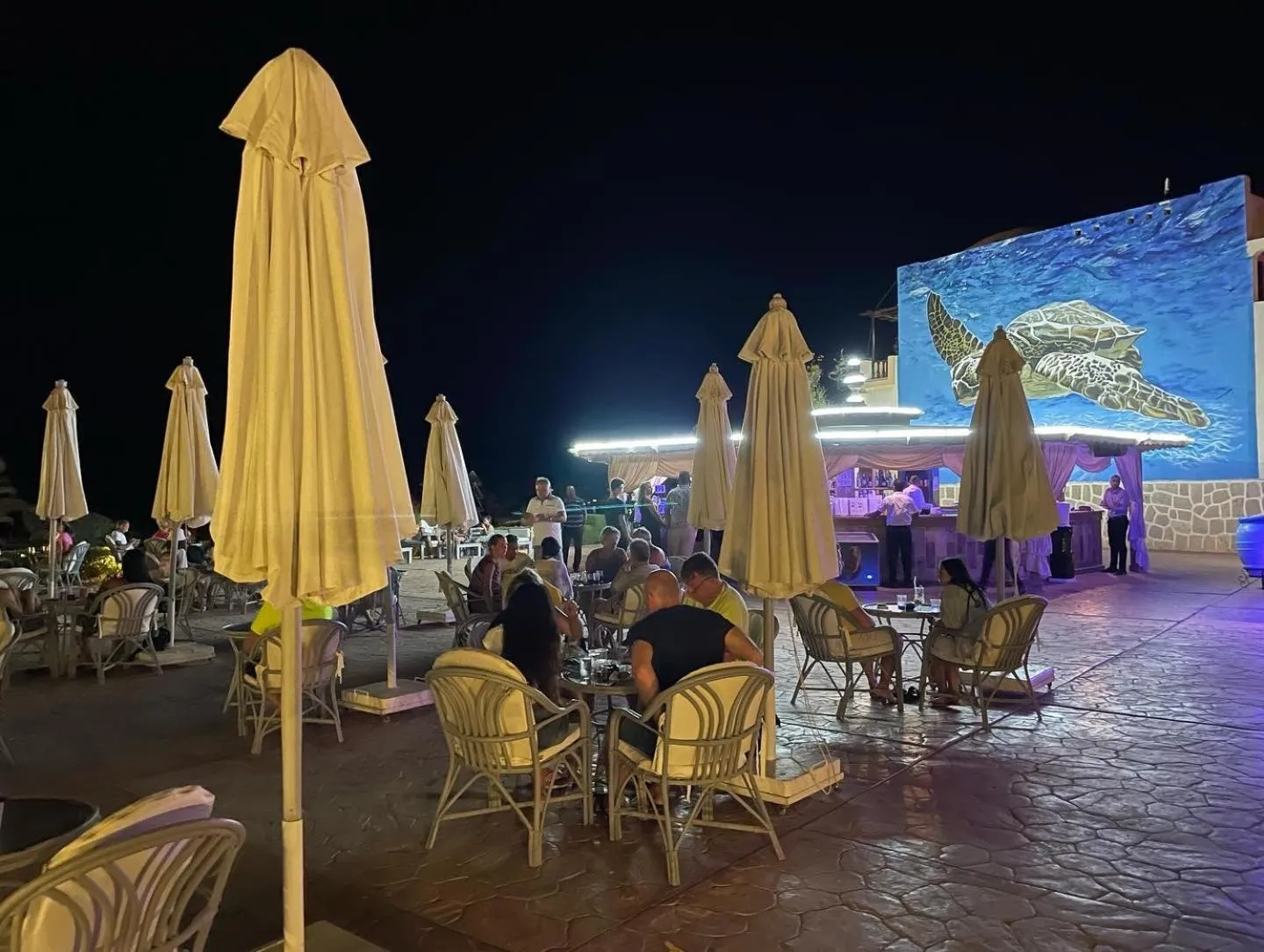 Patio in Dream Lagoon Resort & Aqua Park