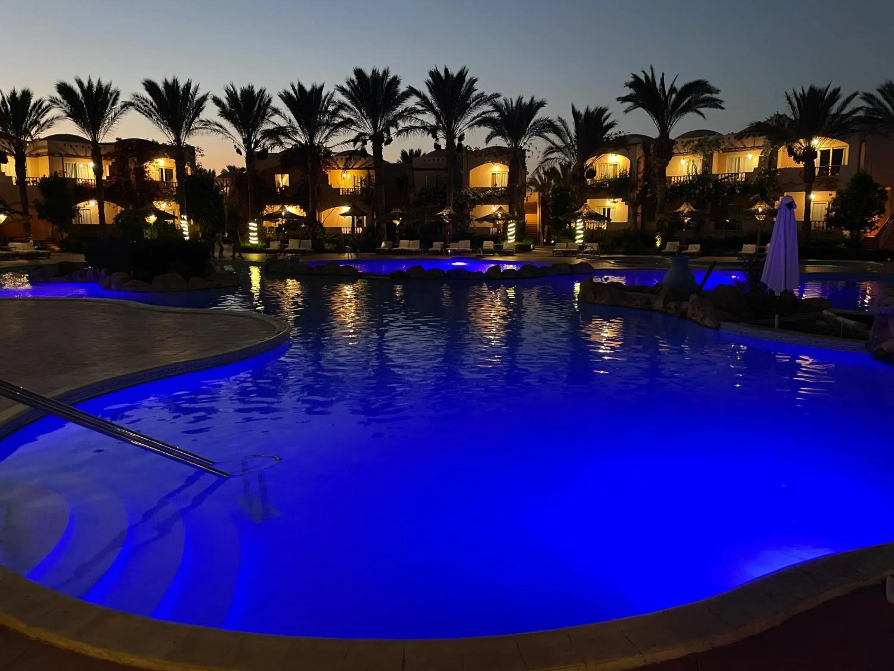 Pool view in Dream Lagoon Resort & Aqua Park Pool view in Dream Lagoon Resort & Aqua Park