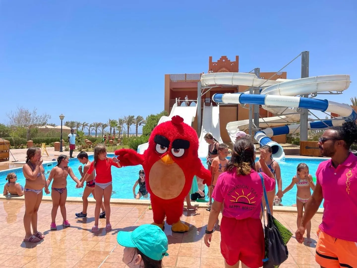 People in Dream Lagoon Resort & Aqua Park