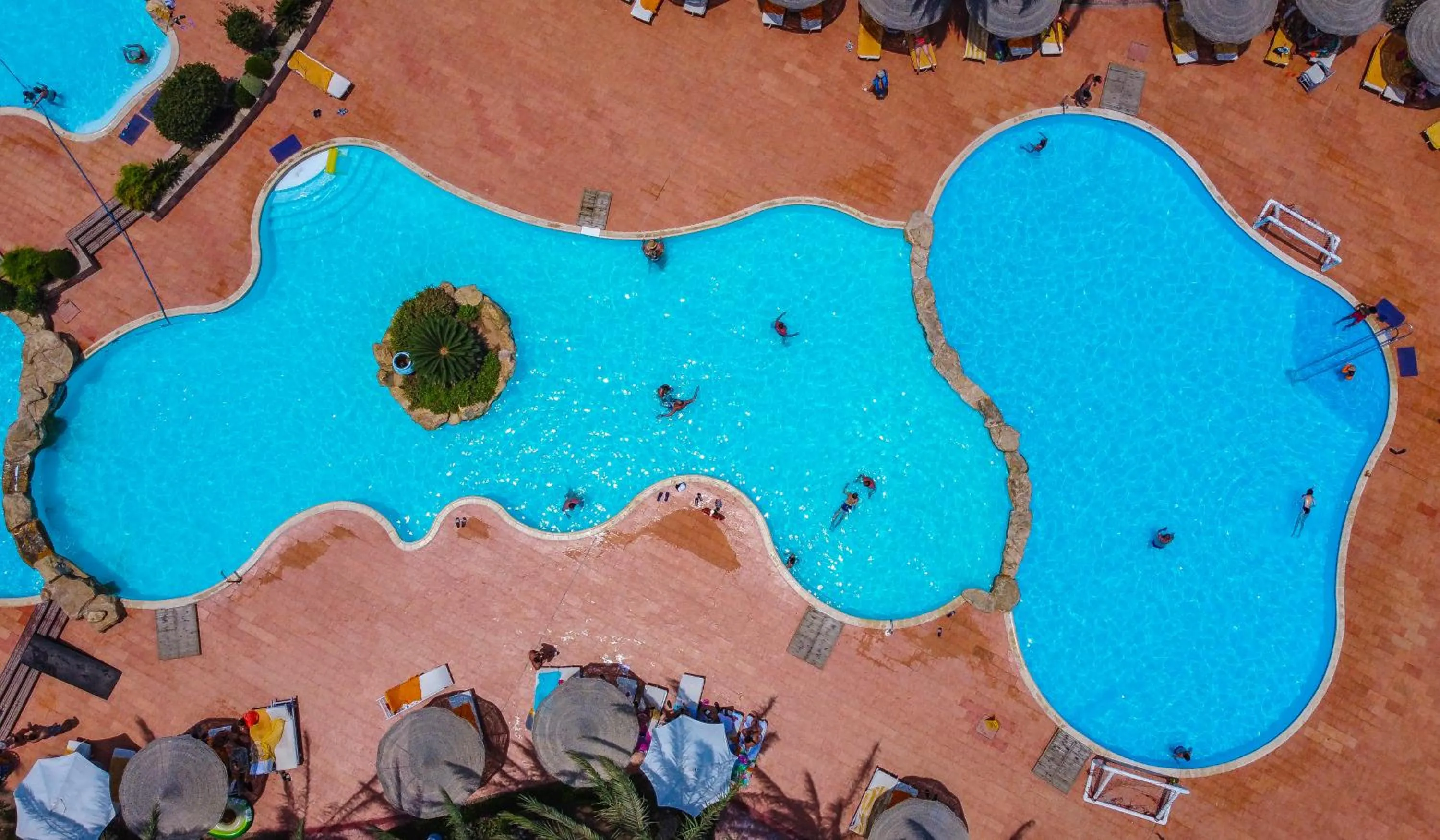 Pool view in Dream Lagoon Resort & Aqua Park