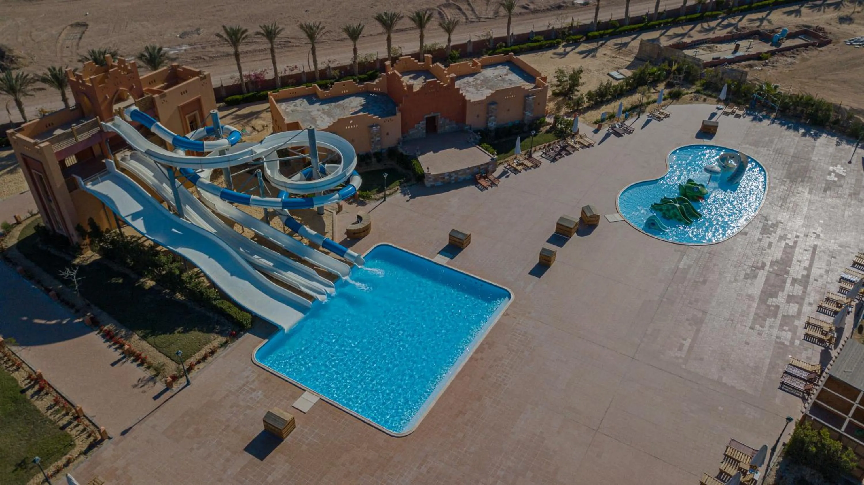 Aqua park in Dream Lagoon Resort & Aqua Park