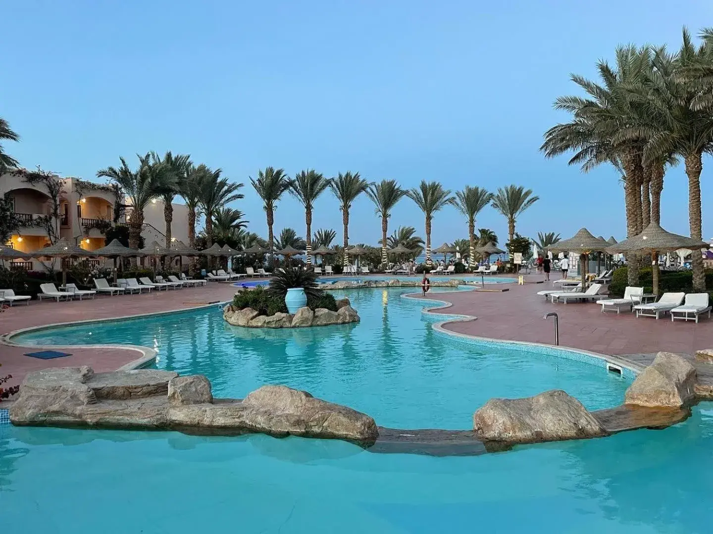 Swimming pool in Dream Lagoon Resort & Aqua Park Swimming pool in Dream Lagoon Resort & Aqua Park