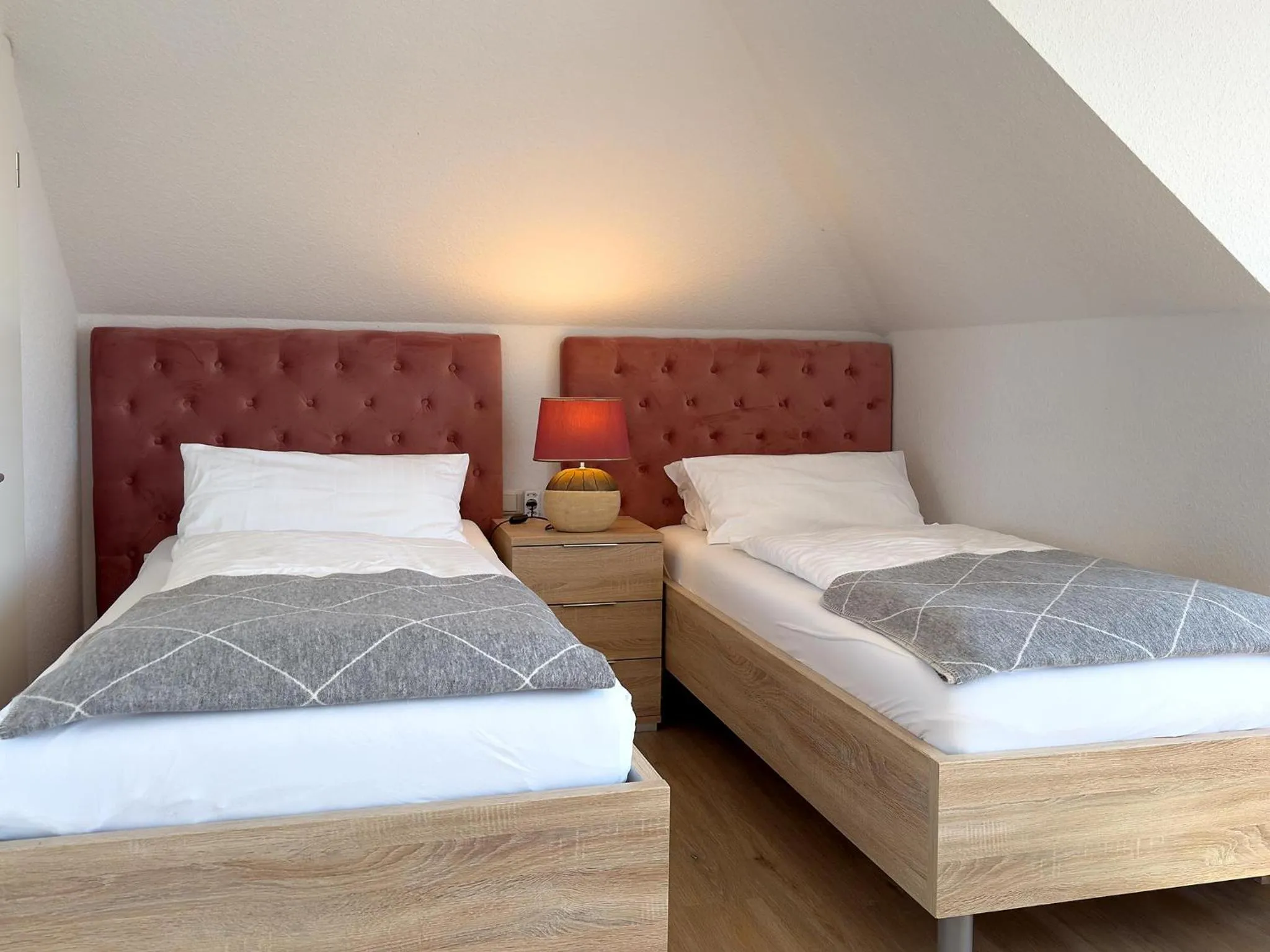 Bed in Marions Apartments Greetsiel