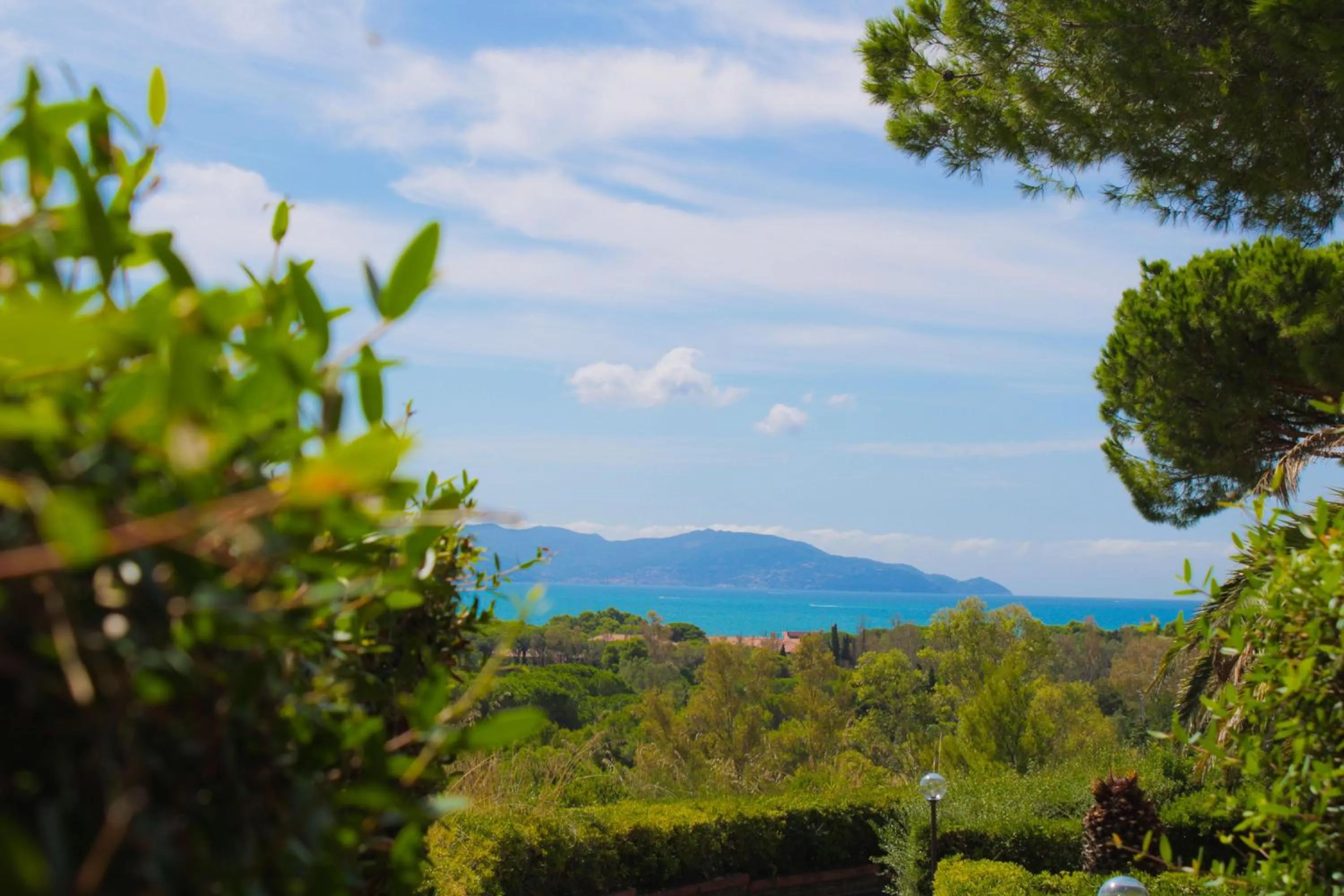 Natural landscape in Argentario Osa Resort