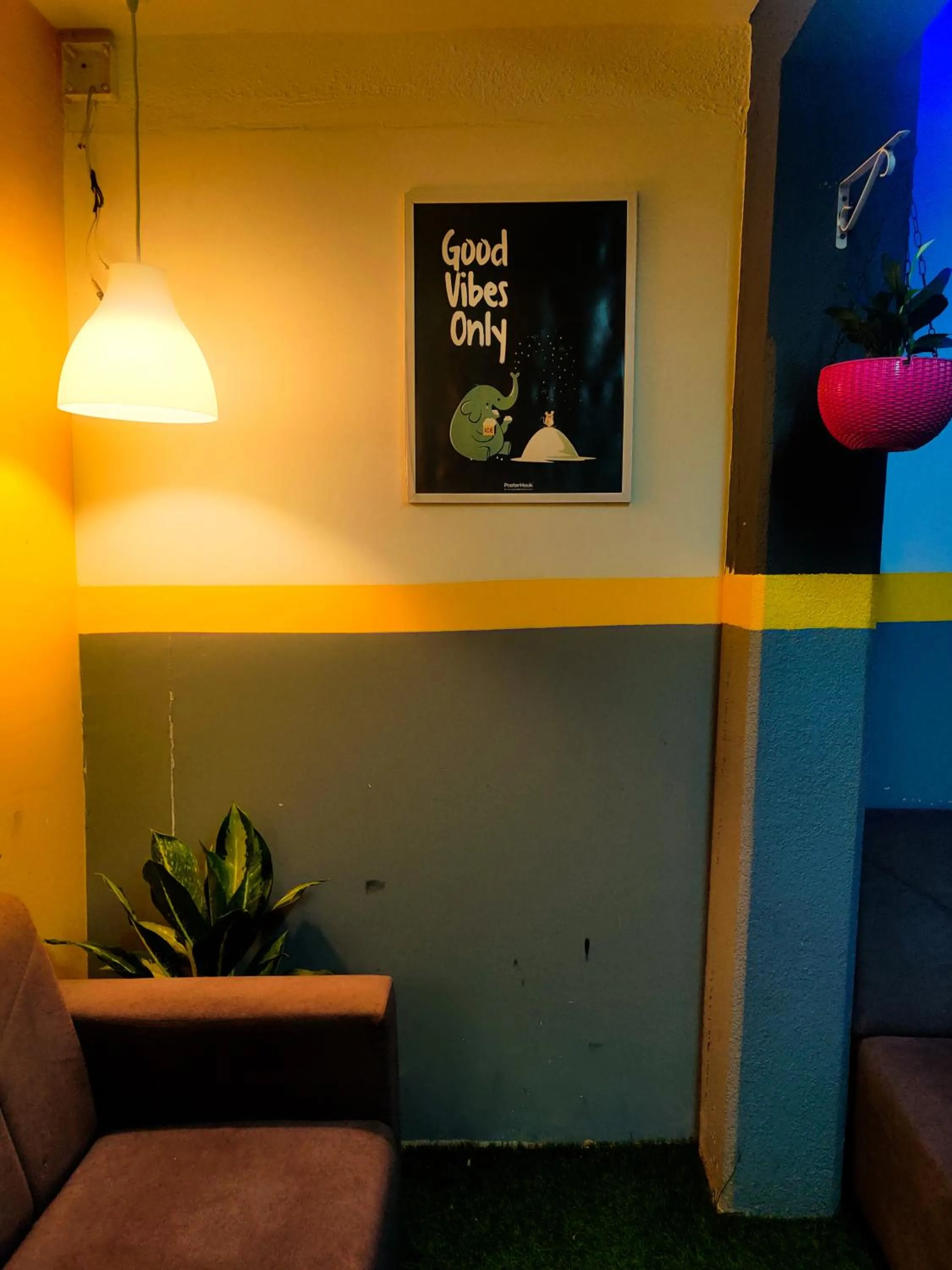 TV and multimedia in Procida Hostel by Vibe Village