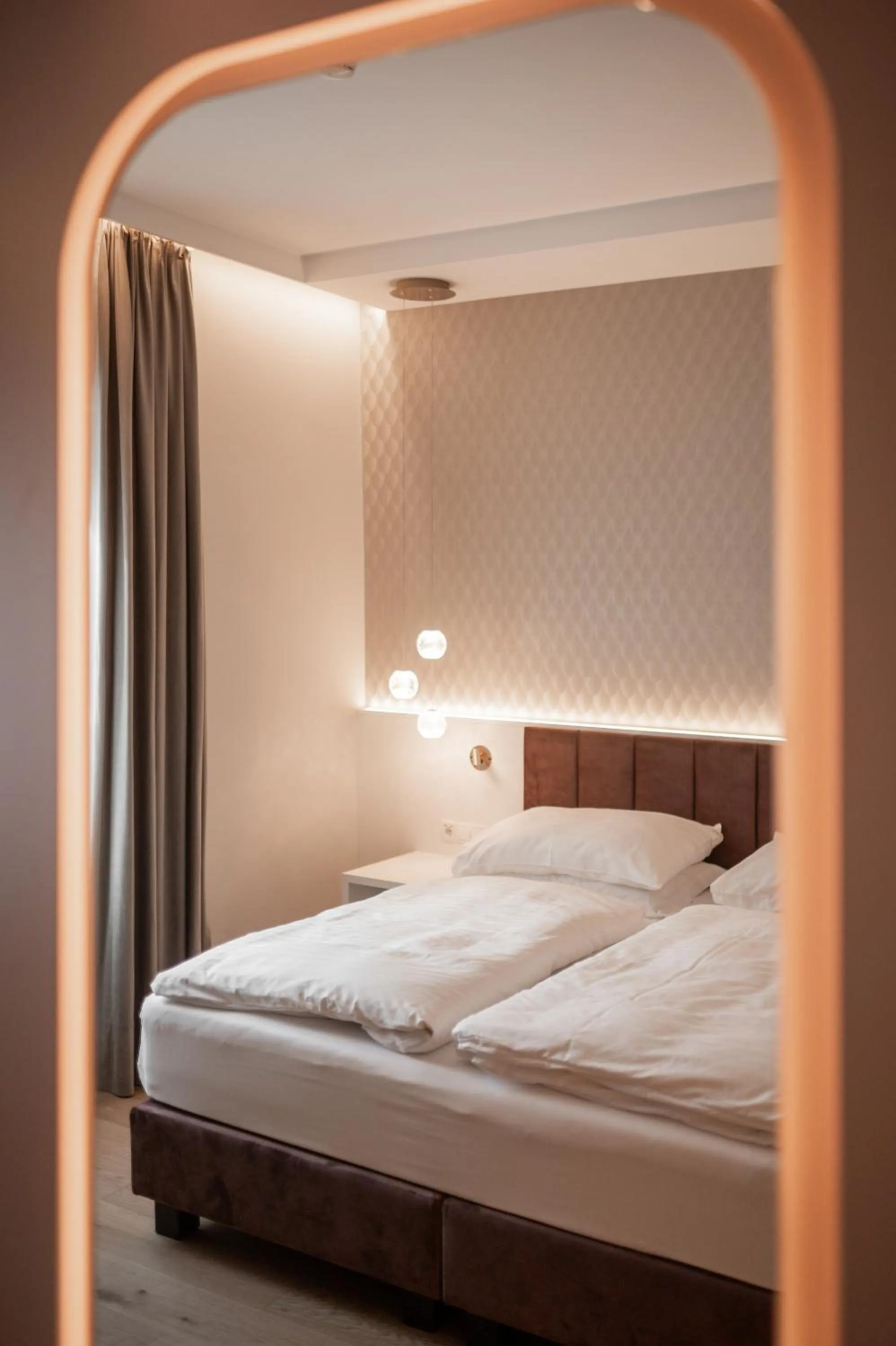 Bed in Hotel Europa Splendid