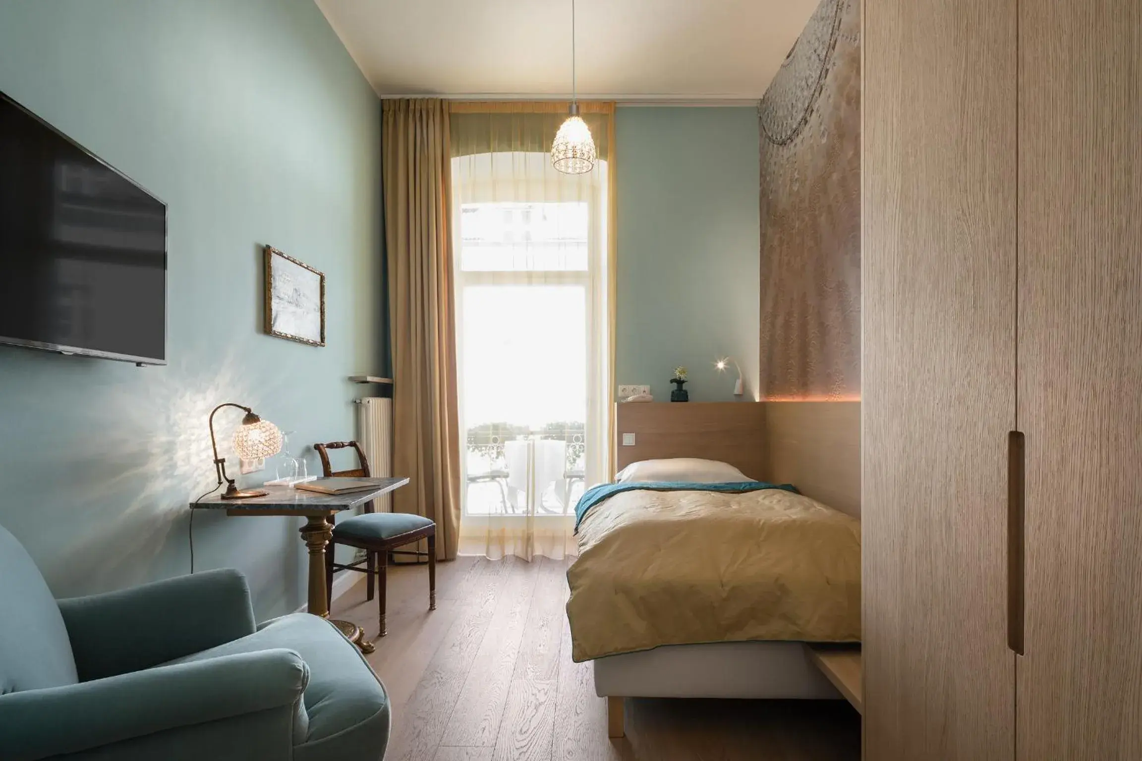 Bedroom, Bed in Hotel Europa Splendid Bedroom, Bed in Hotel Europa Splendid