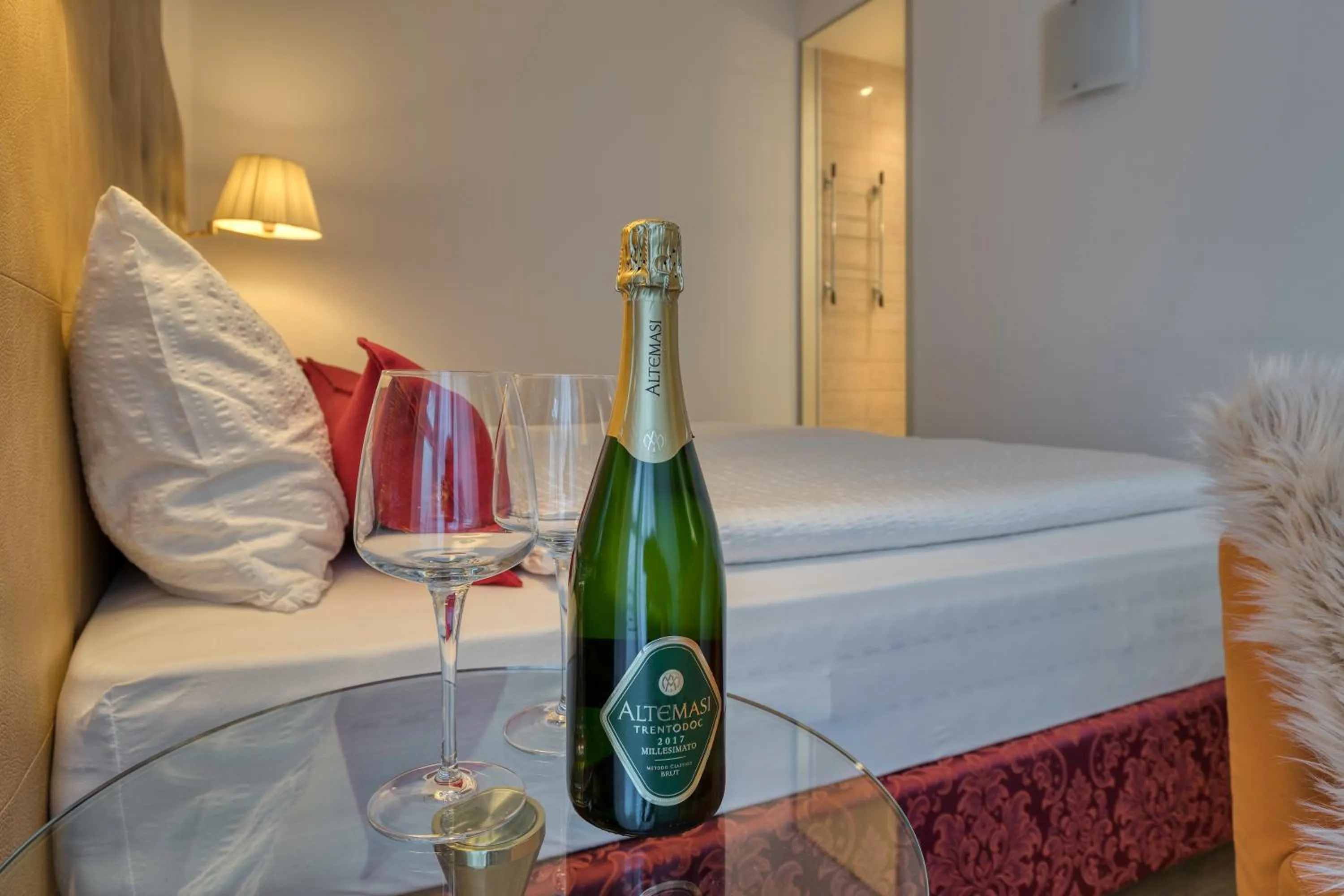 Bedroom, Bed in Hotel Sporting Trento