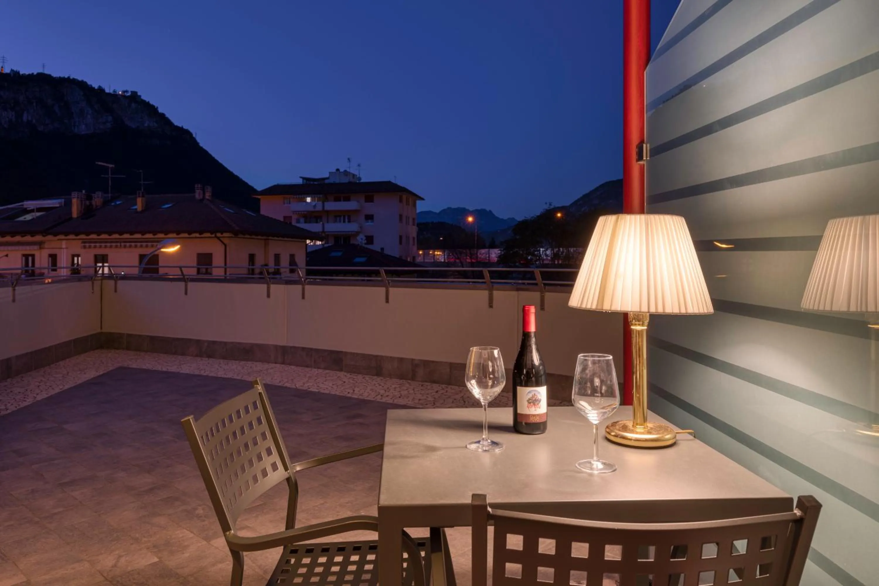 Balcony/Terrace in Hotel Sporting Trento
