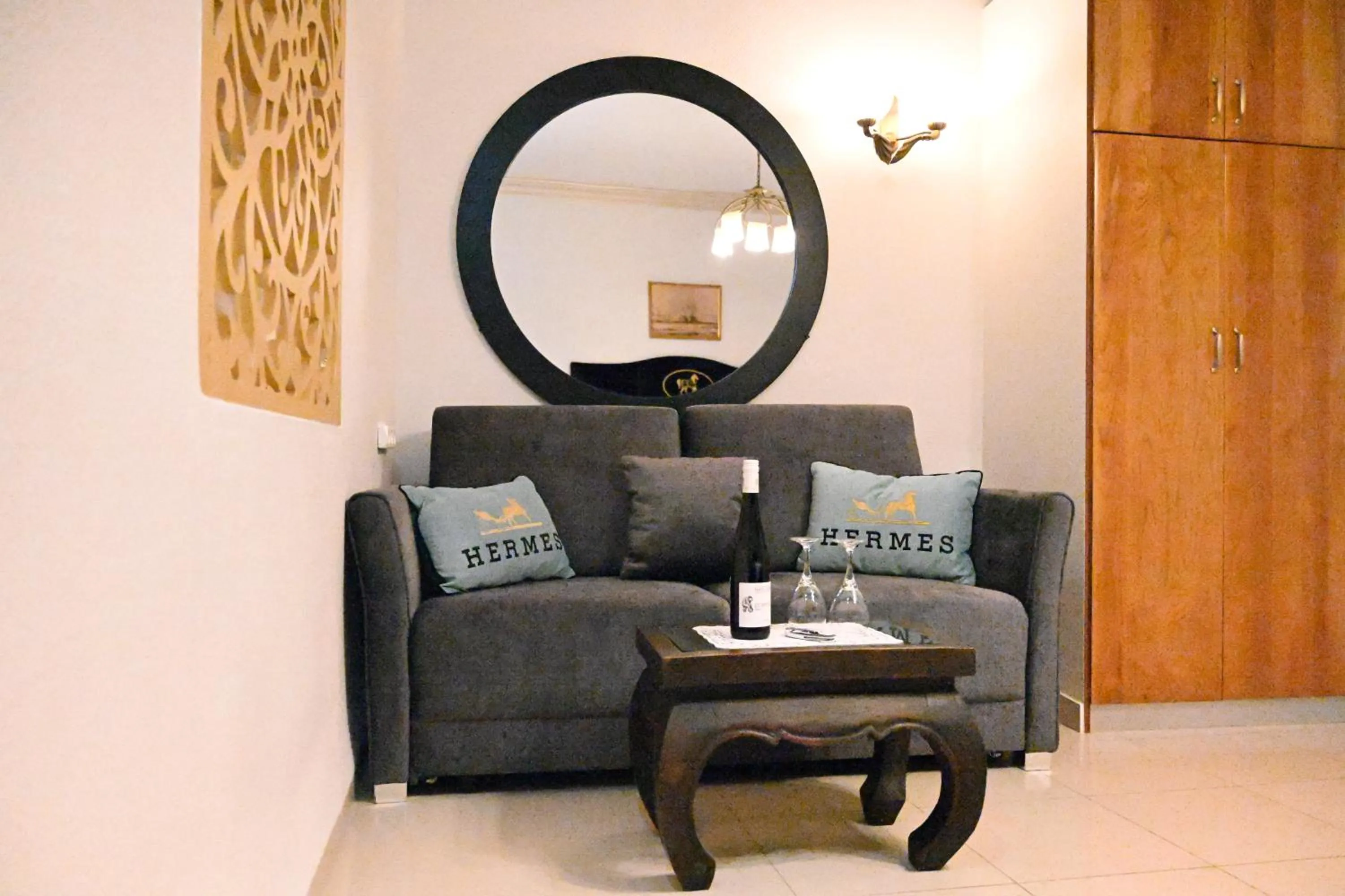 Seating area in The German House