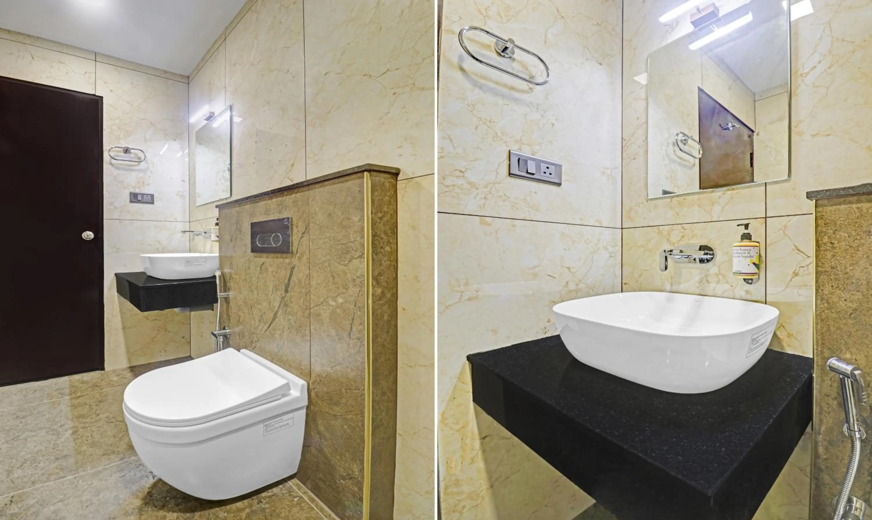 Bathroom in Treebo Grand Vistara Airport Suites