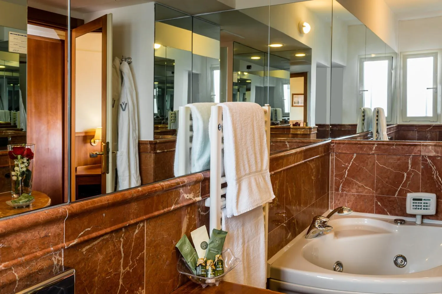 Bathroom in Hotel Vis à Vis
