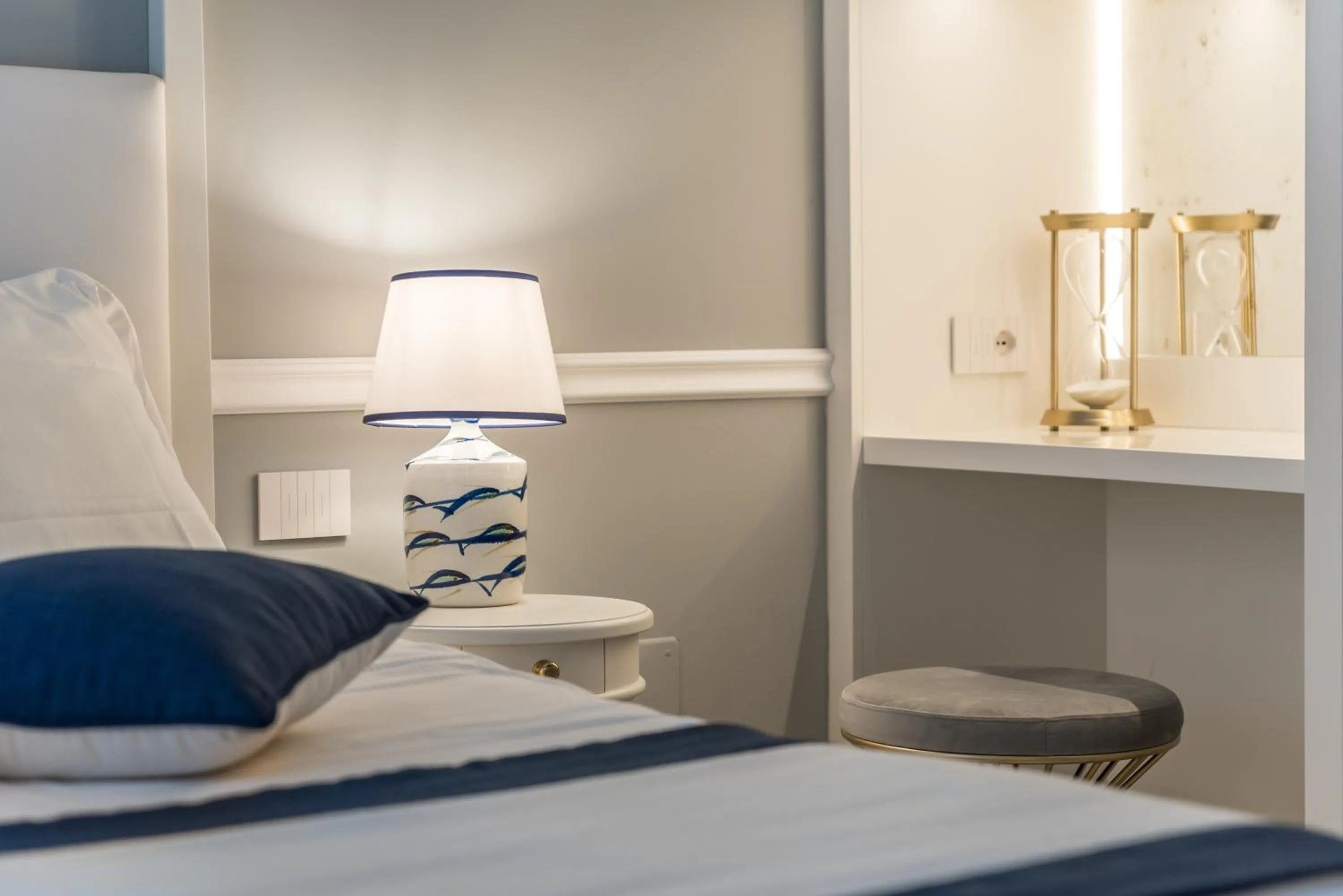 Bed in Hotel Vis à Vis