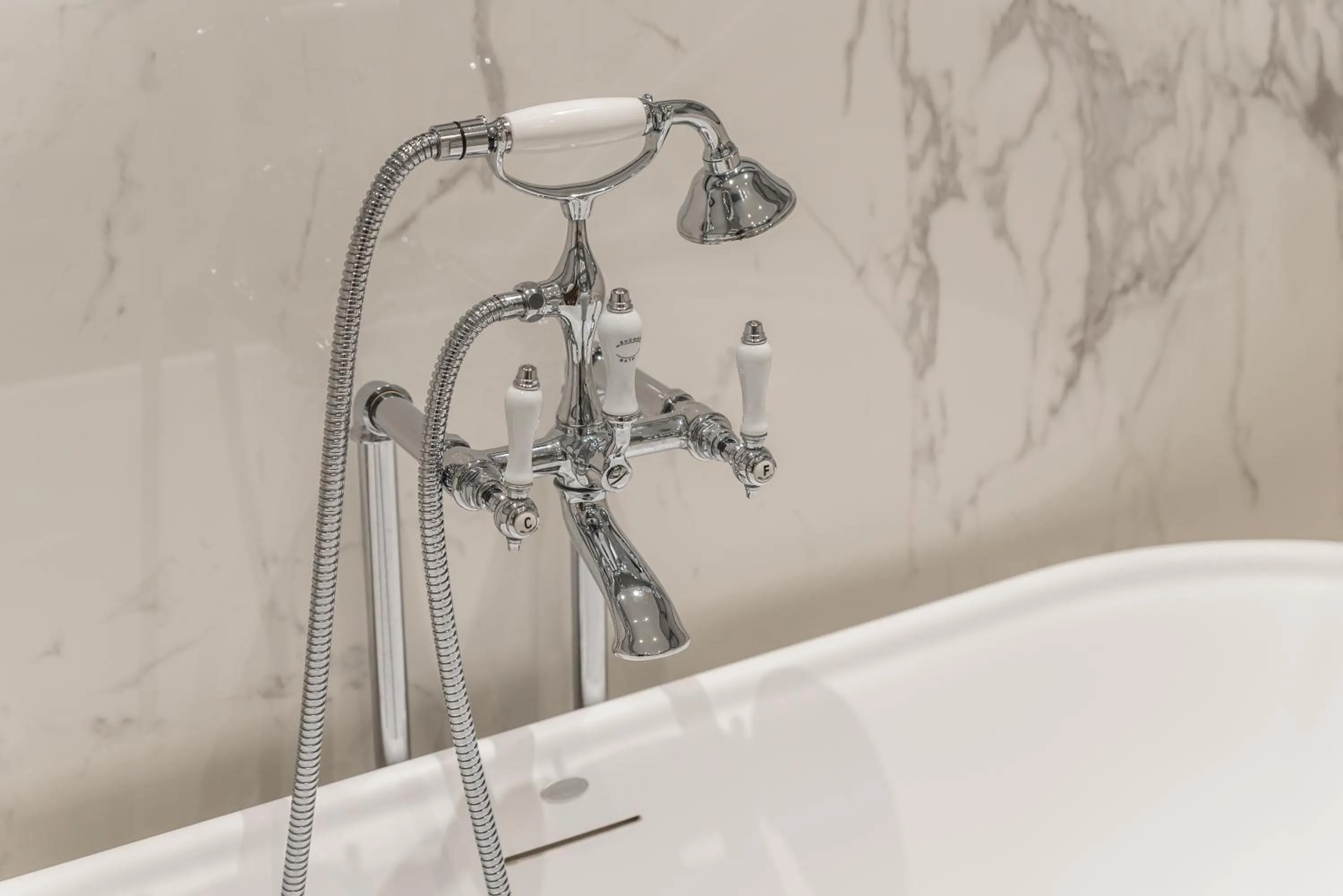 Bath in Hotel Vis à Vis