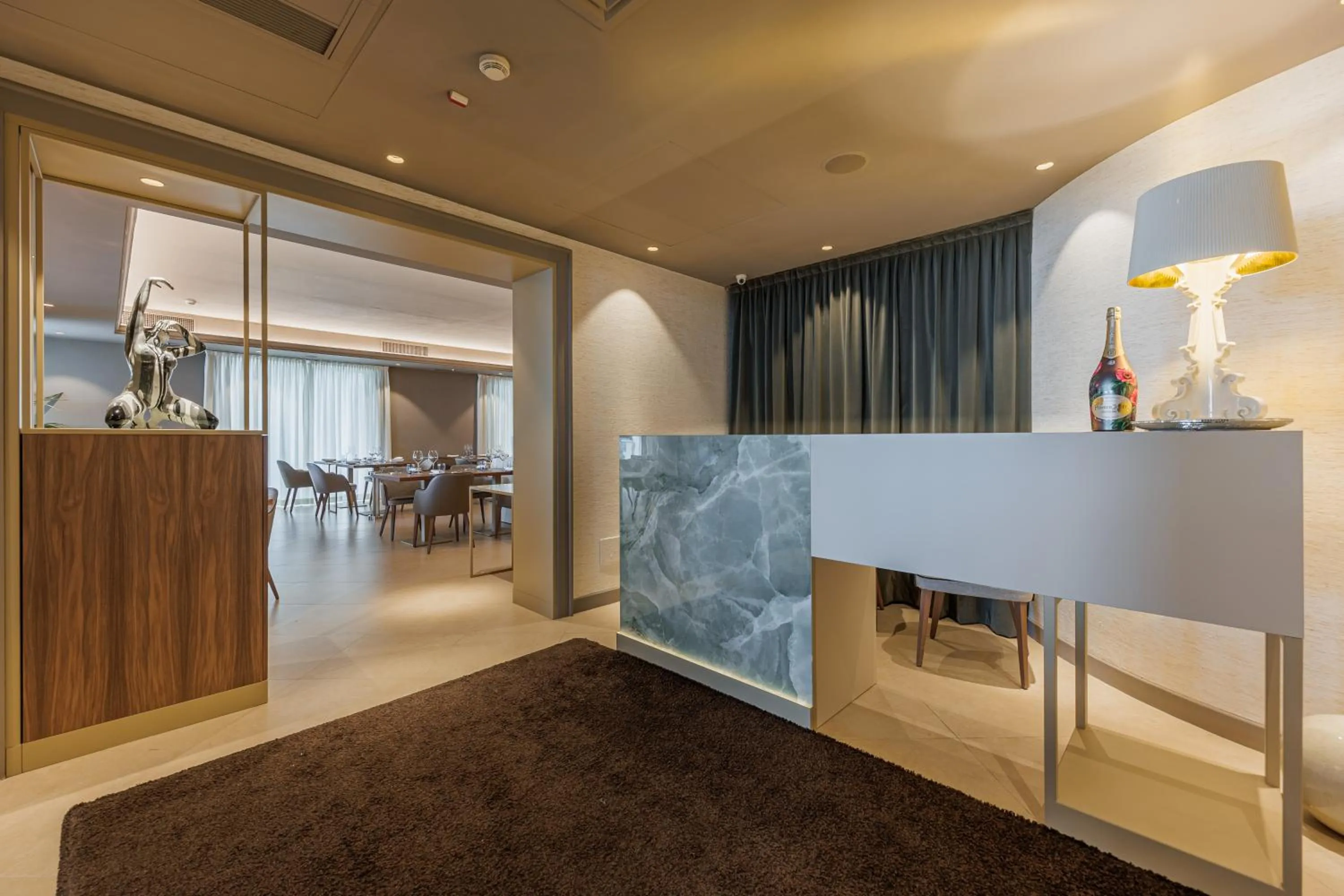 Restaurant/places to eat in Villa Rosa Hotel Desenzano