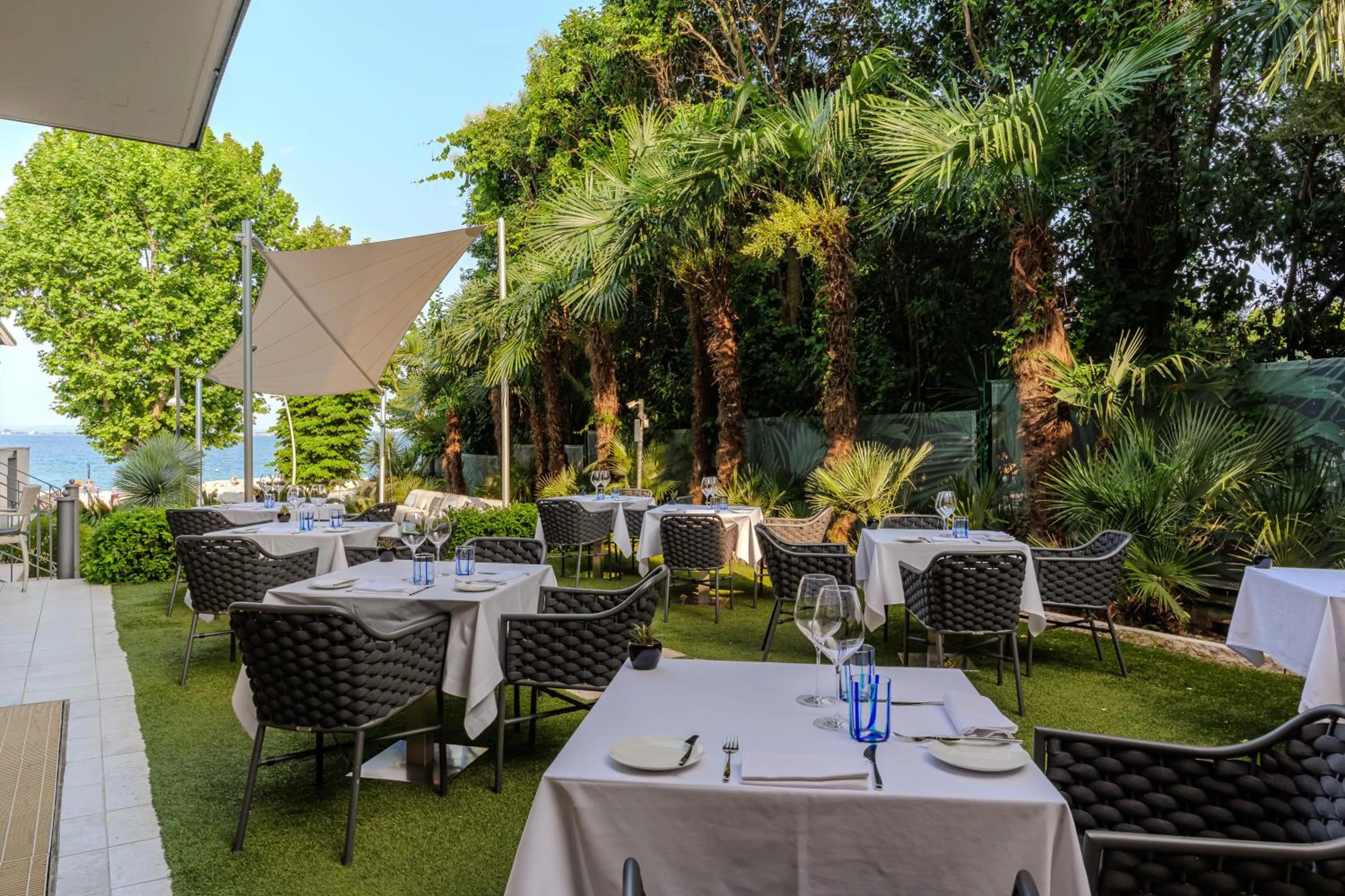Restaurant/places to eat in Villa Rosa Hotel Desenzano