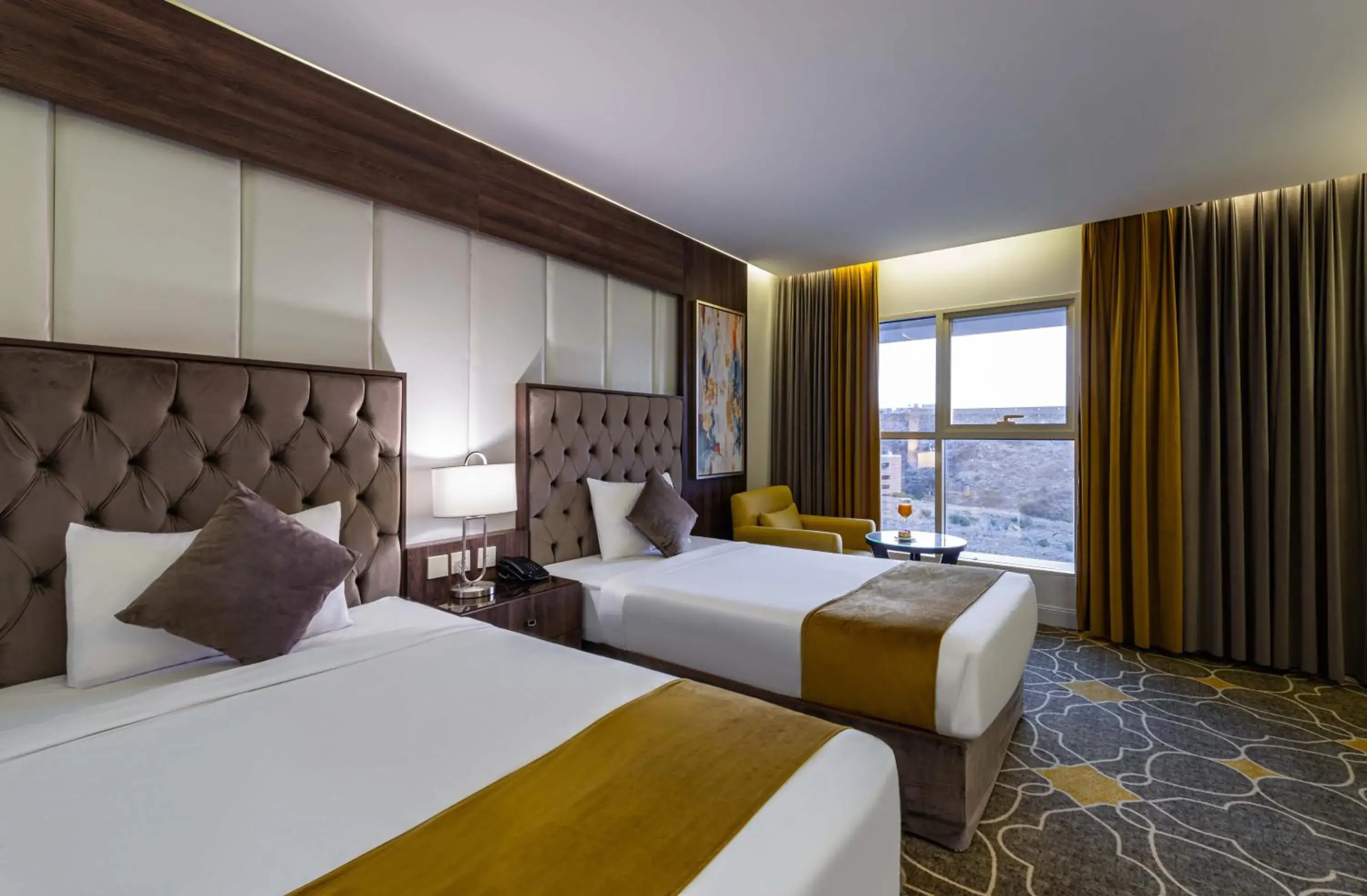 Bed in Abha Gardn Millennium Hotel Bed in Abha Gardn Millennium Hotel