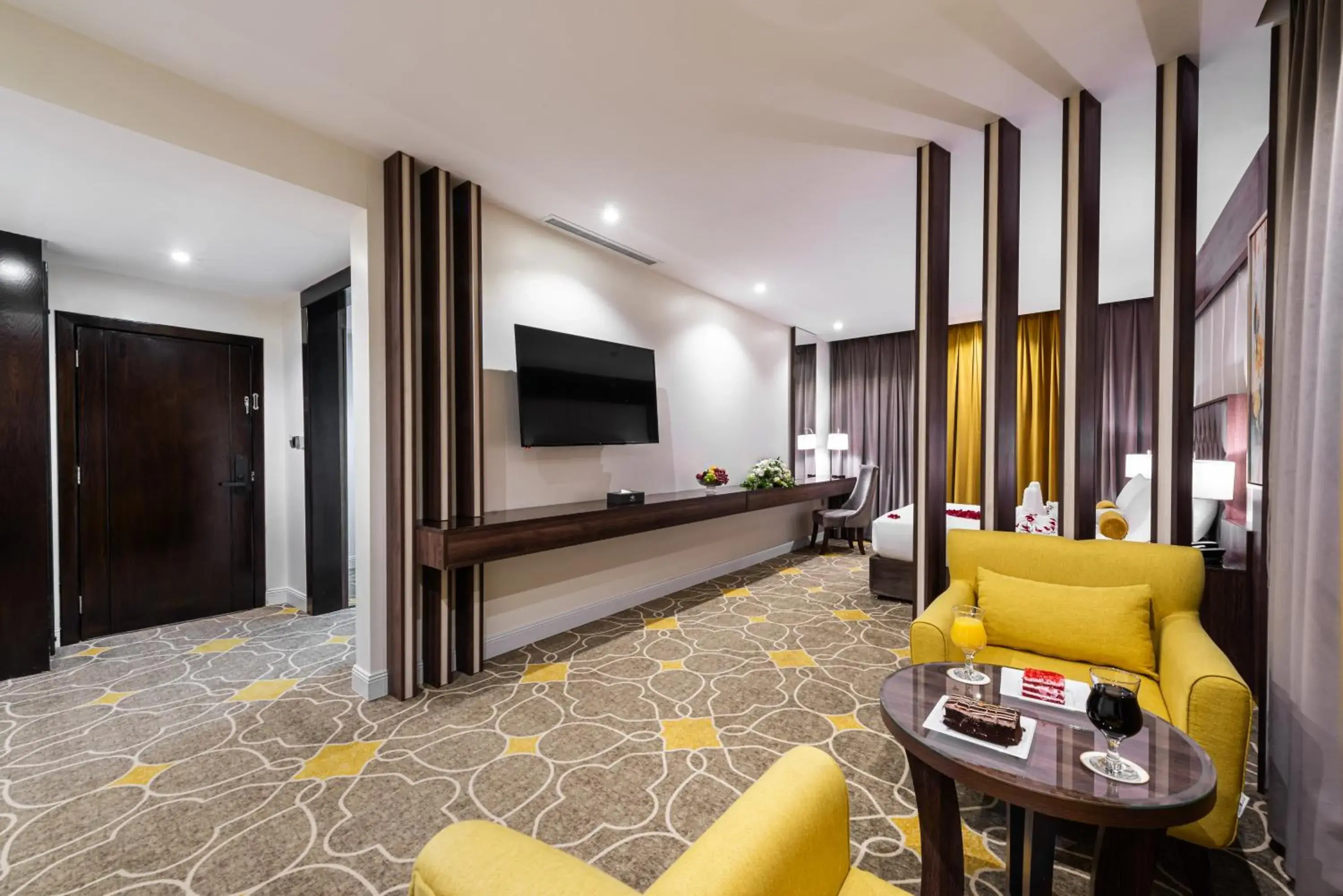 Bed in Abha Gardn Millennium Hotel Bed in Abha Gardn Millennium Hotel