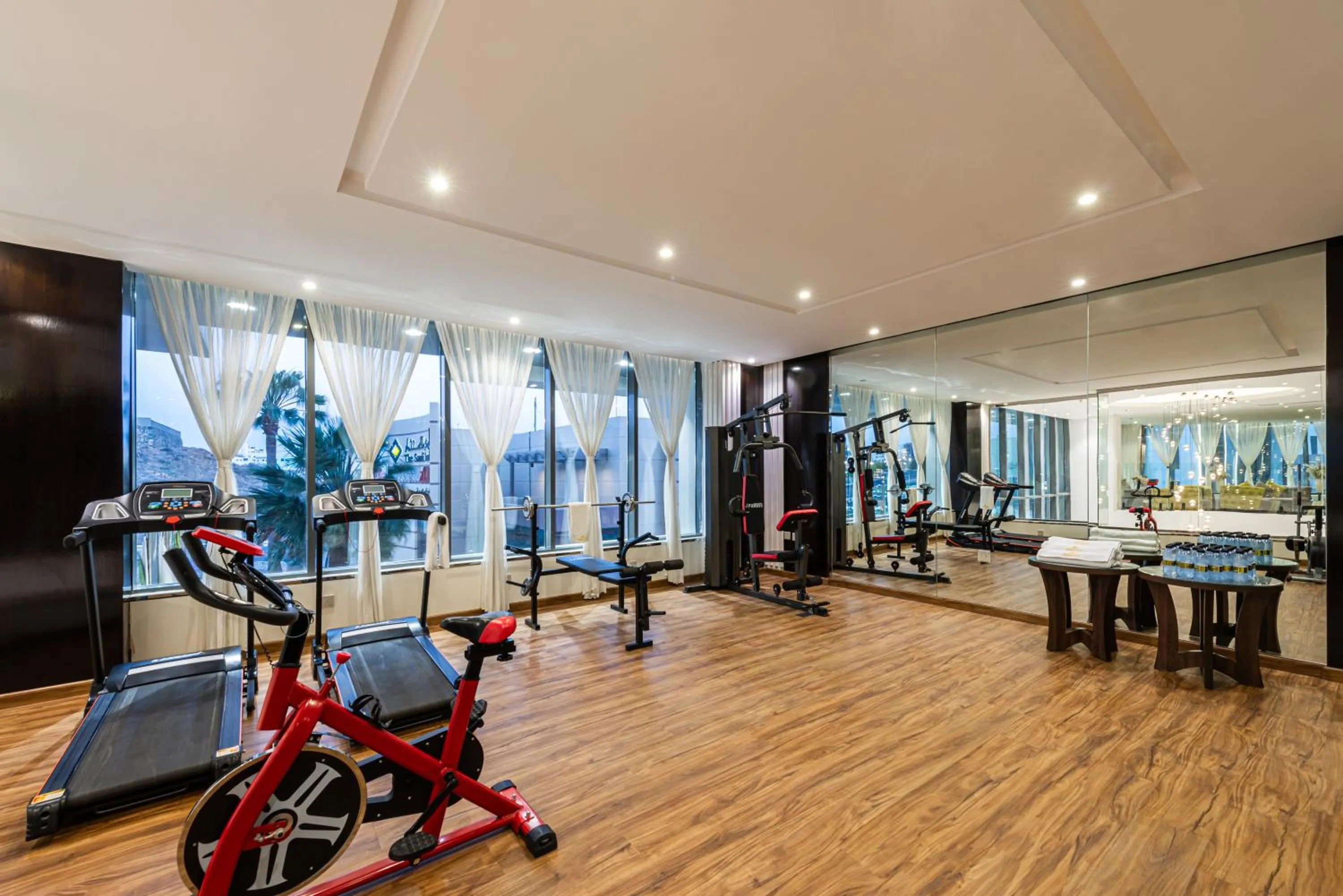 Fitness centre/facilities in Abha Gardn Millennium Hotel