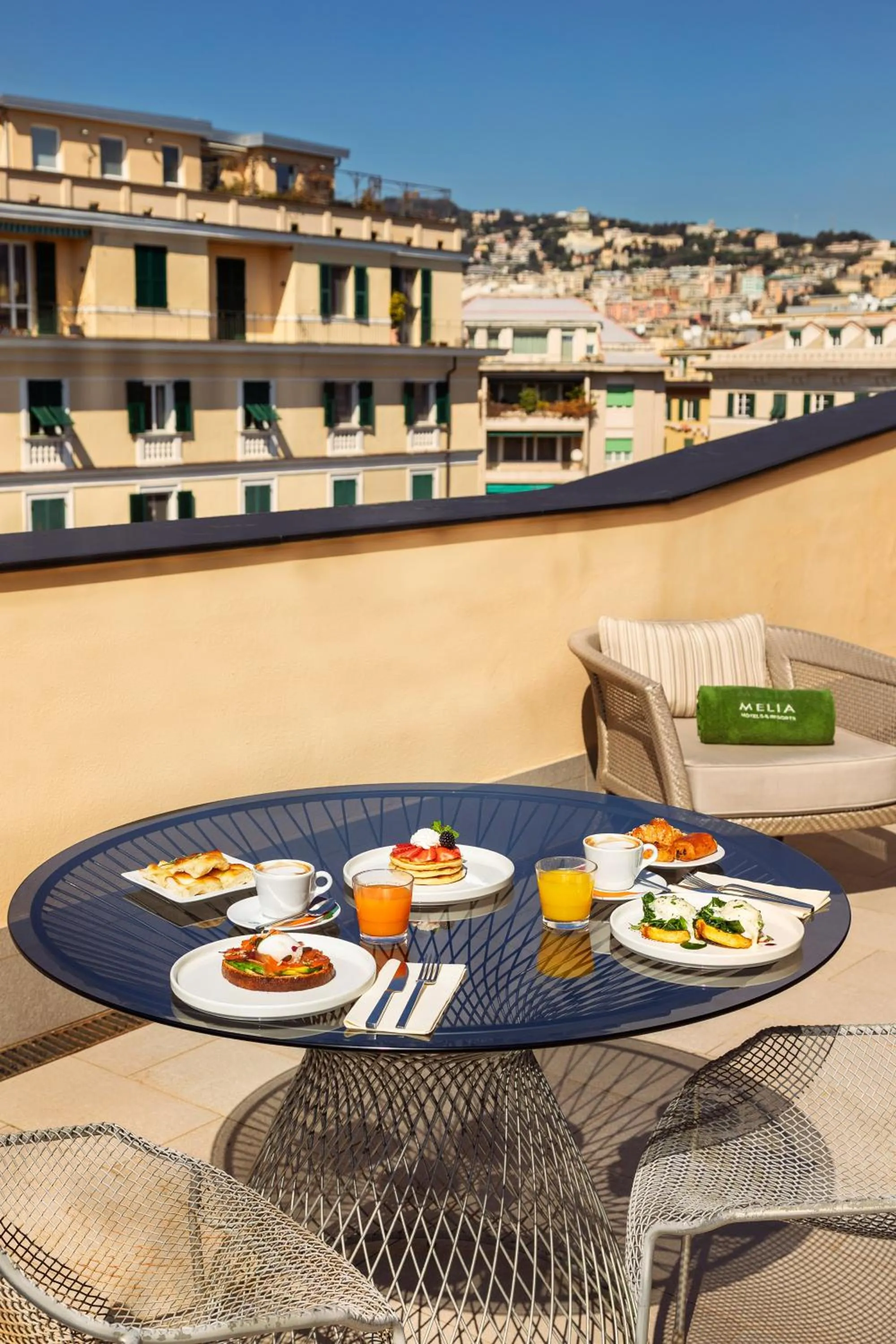 Balcony/Terrace in Meliá Genova