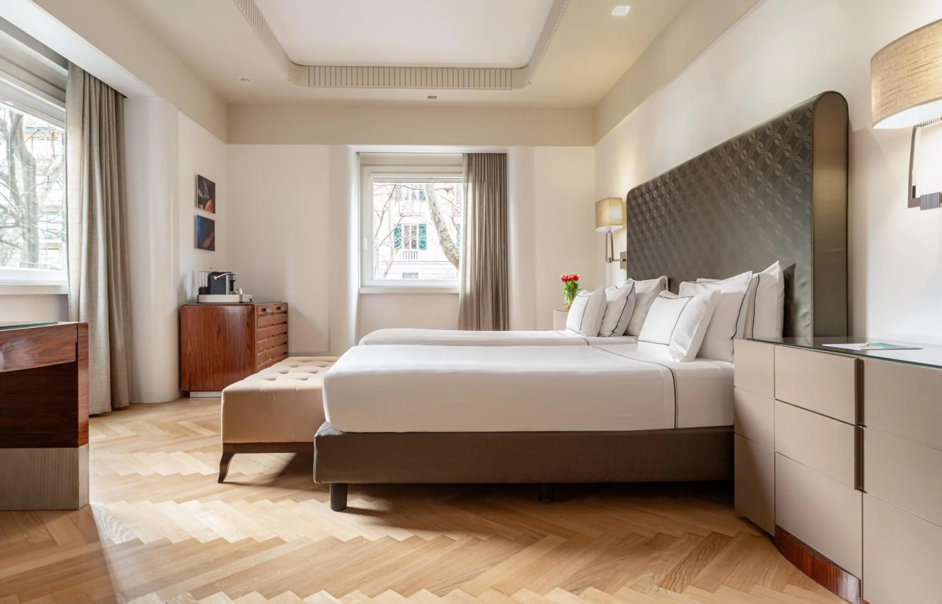 Bed in Meliá Genova