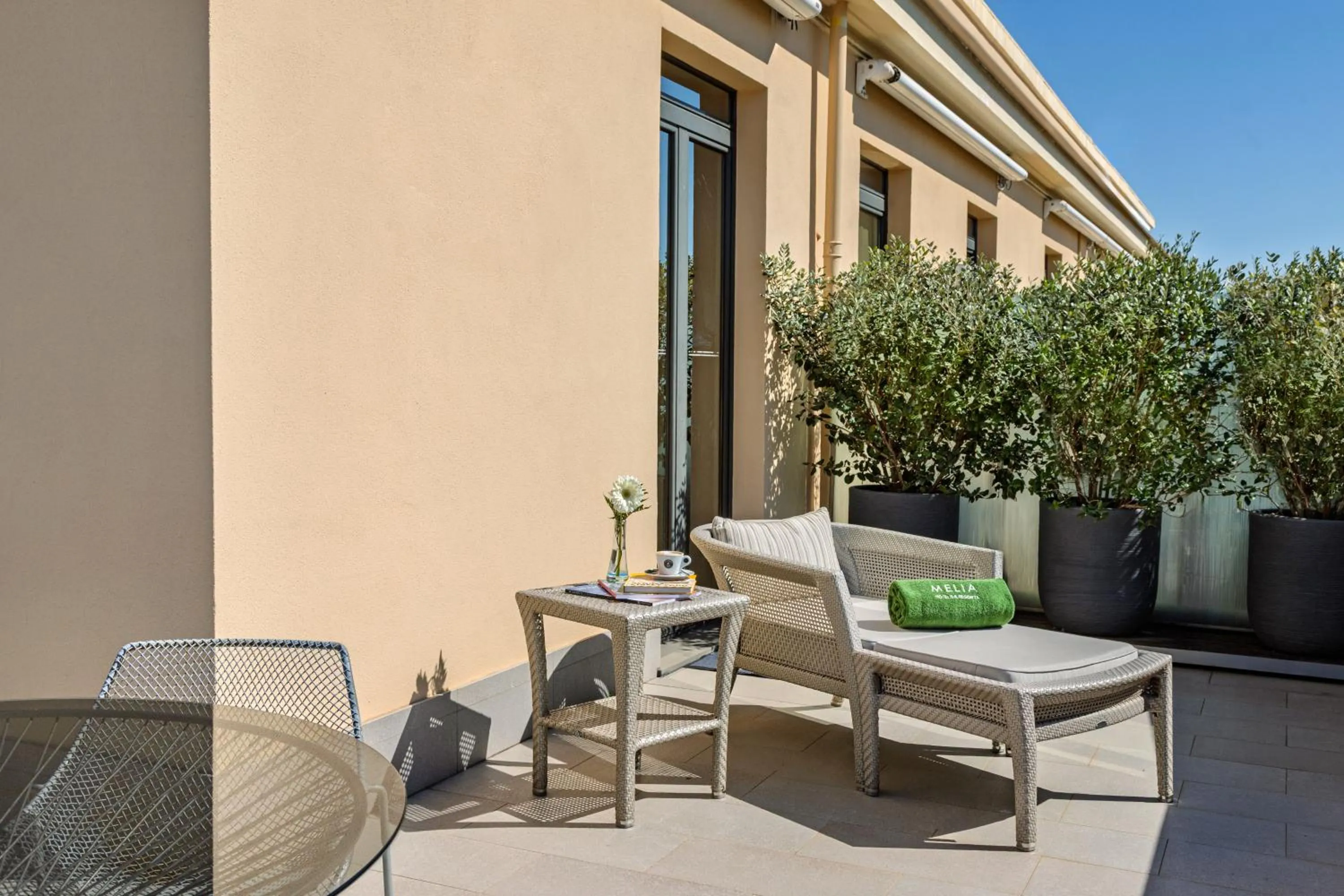 Balcony/Terrace in Meliá Genova
