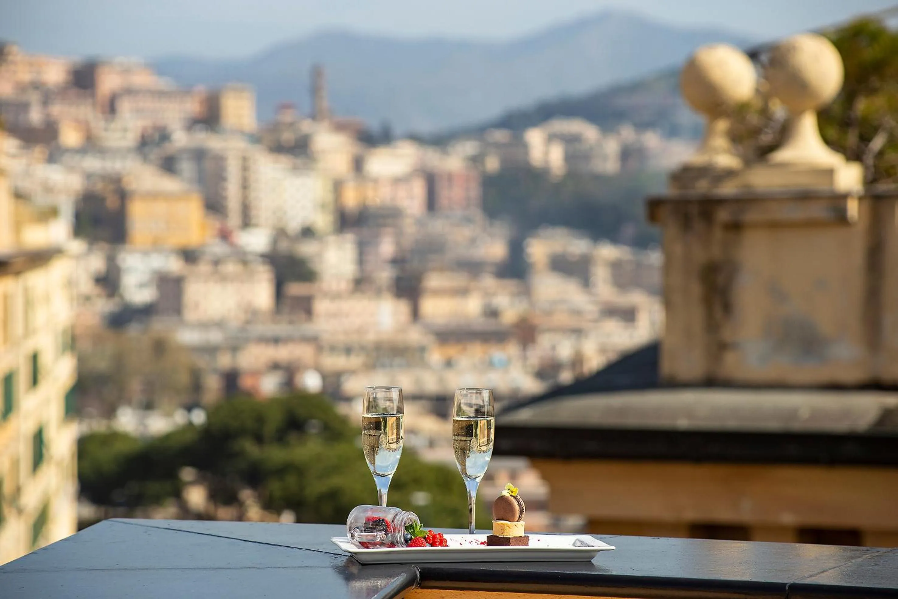 Balcony/Terrace in Meliá Genova