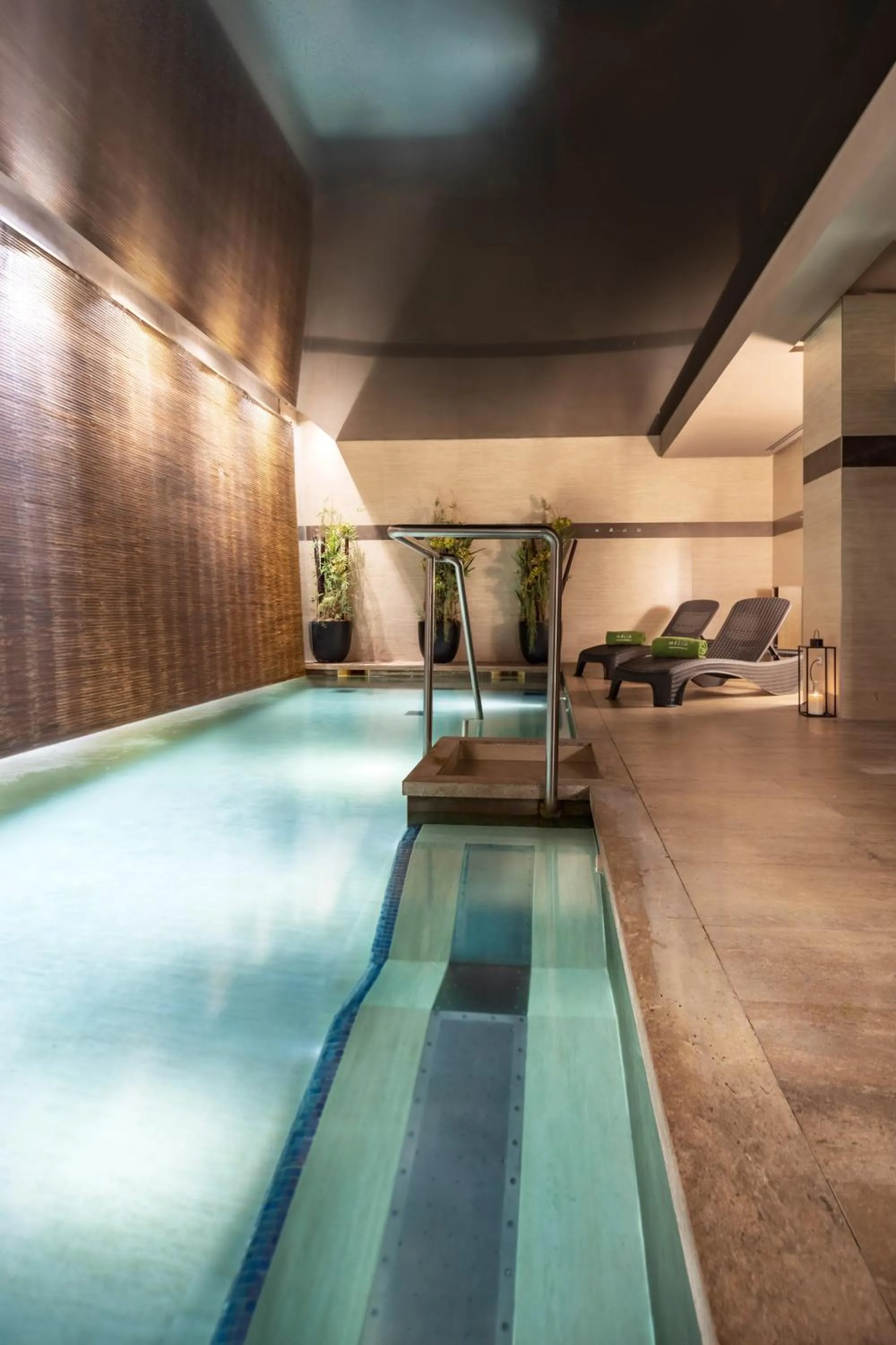 Pool view in Meliá Genova