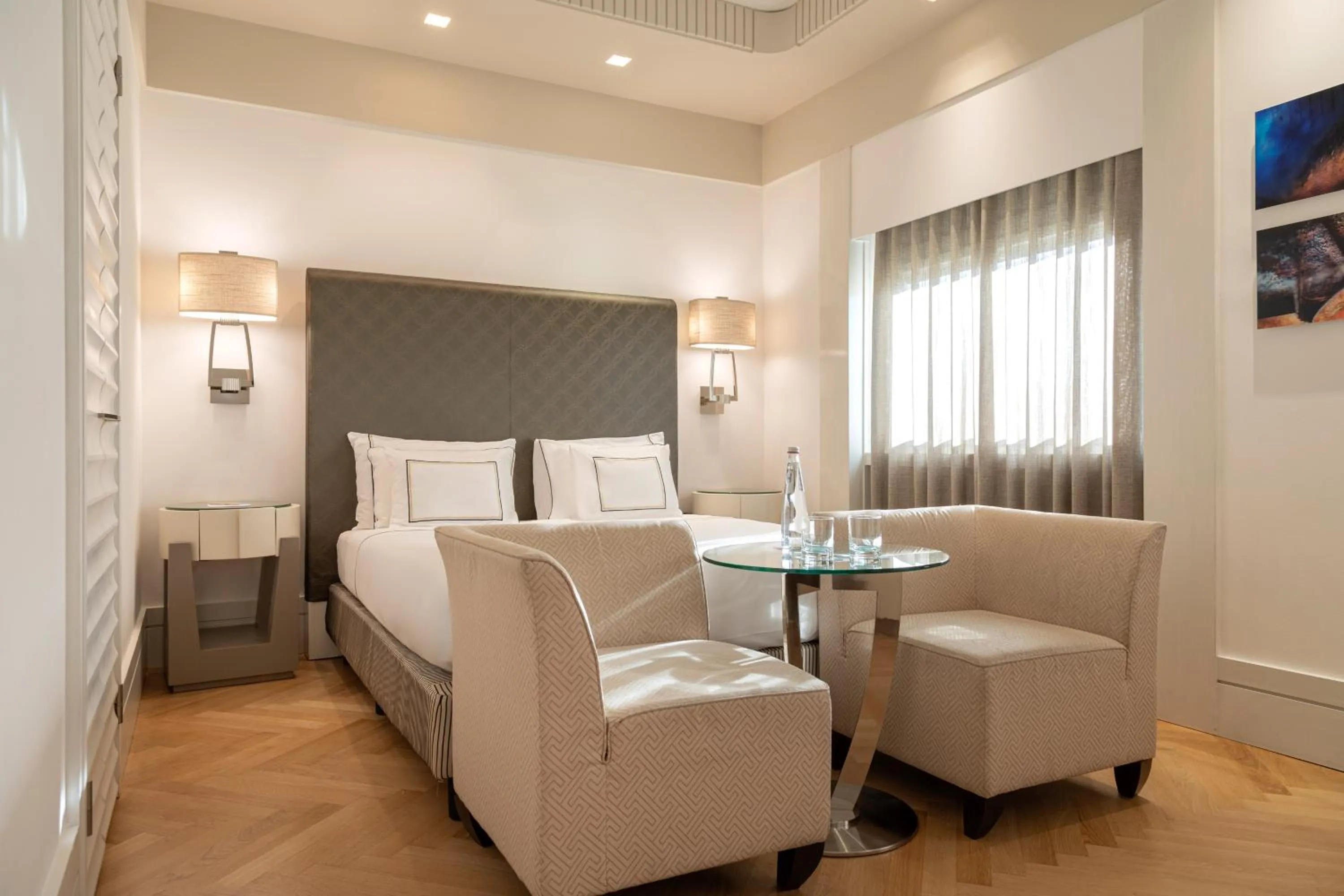 Bed in Meliá Genova