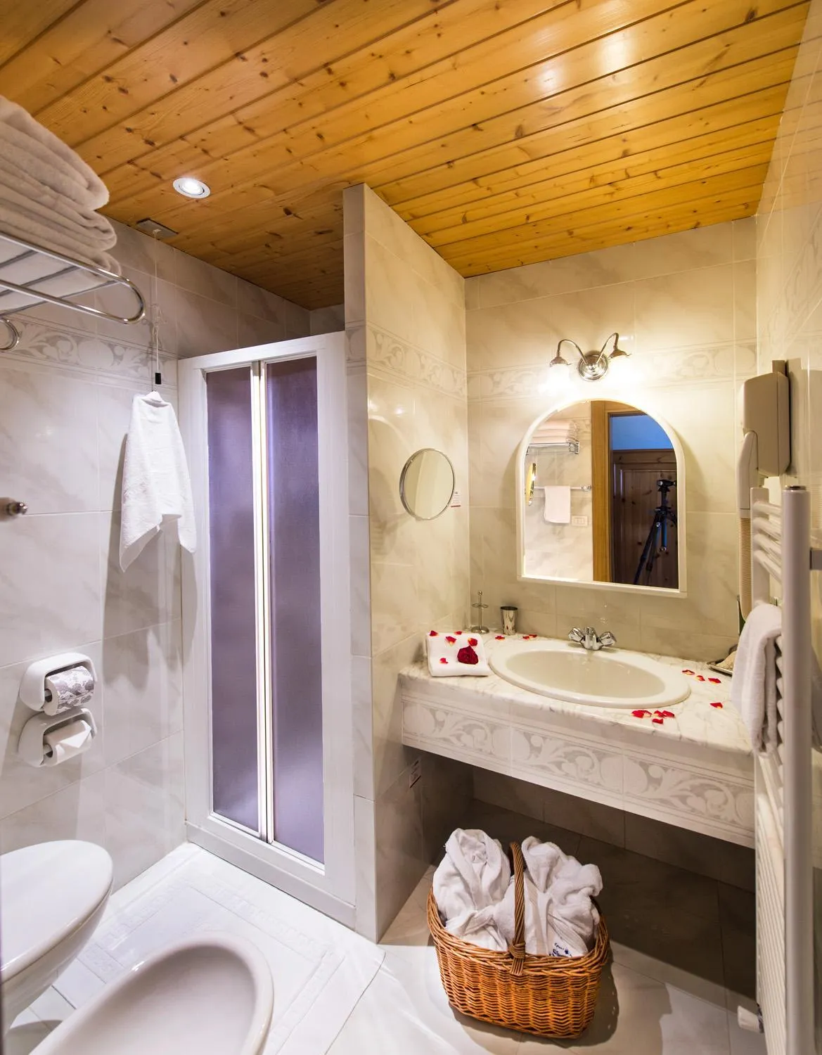 Bathroom in Alp Wellness Sport Hotel Panorama