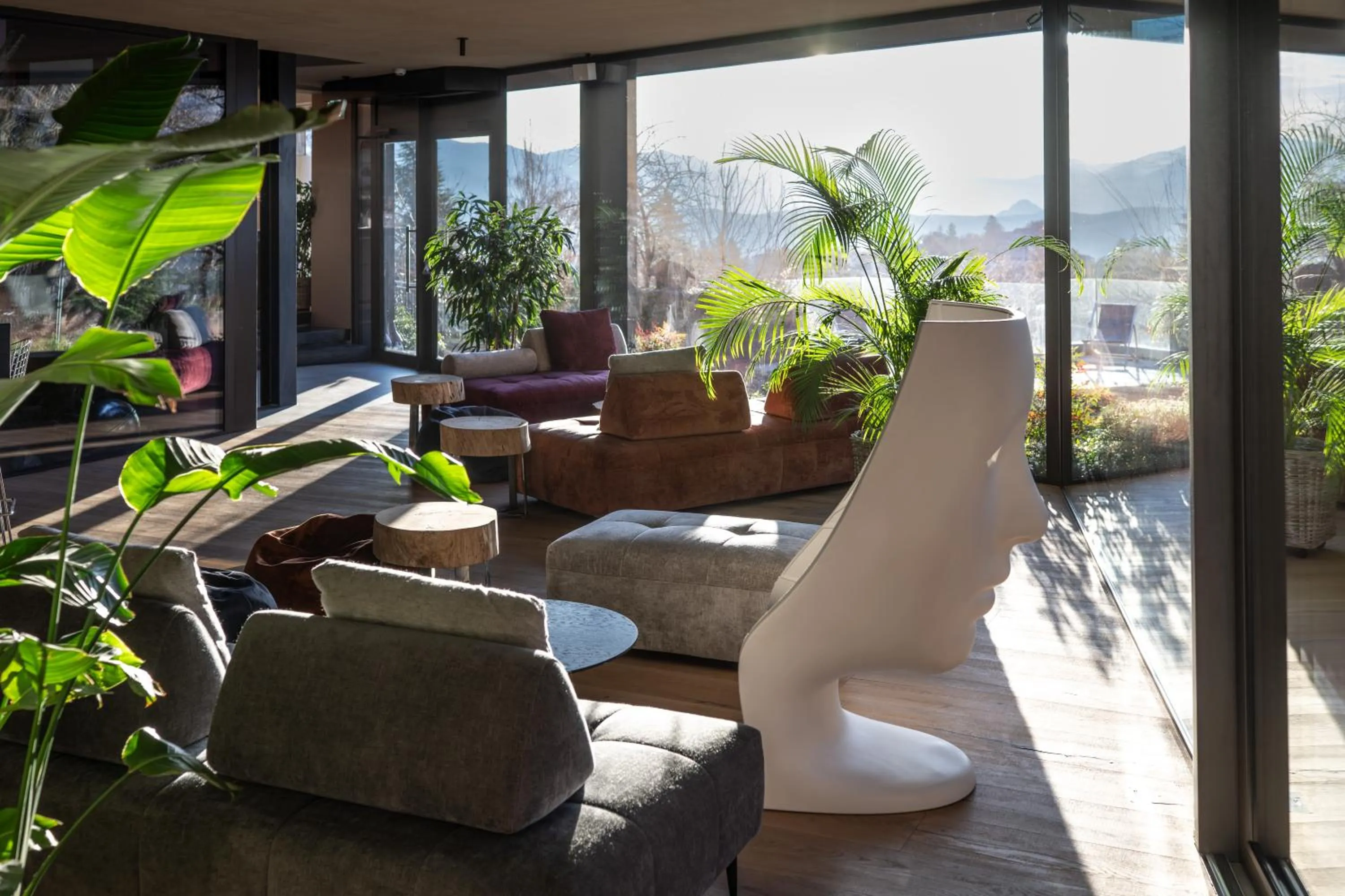 Lounge or bar in Alp Wellness Sport Hotel Panorama