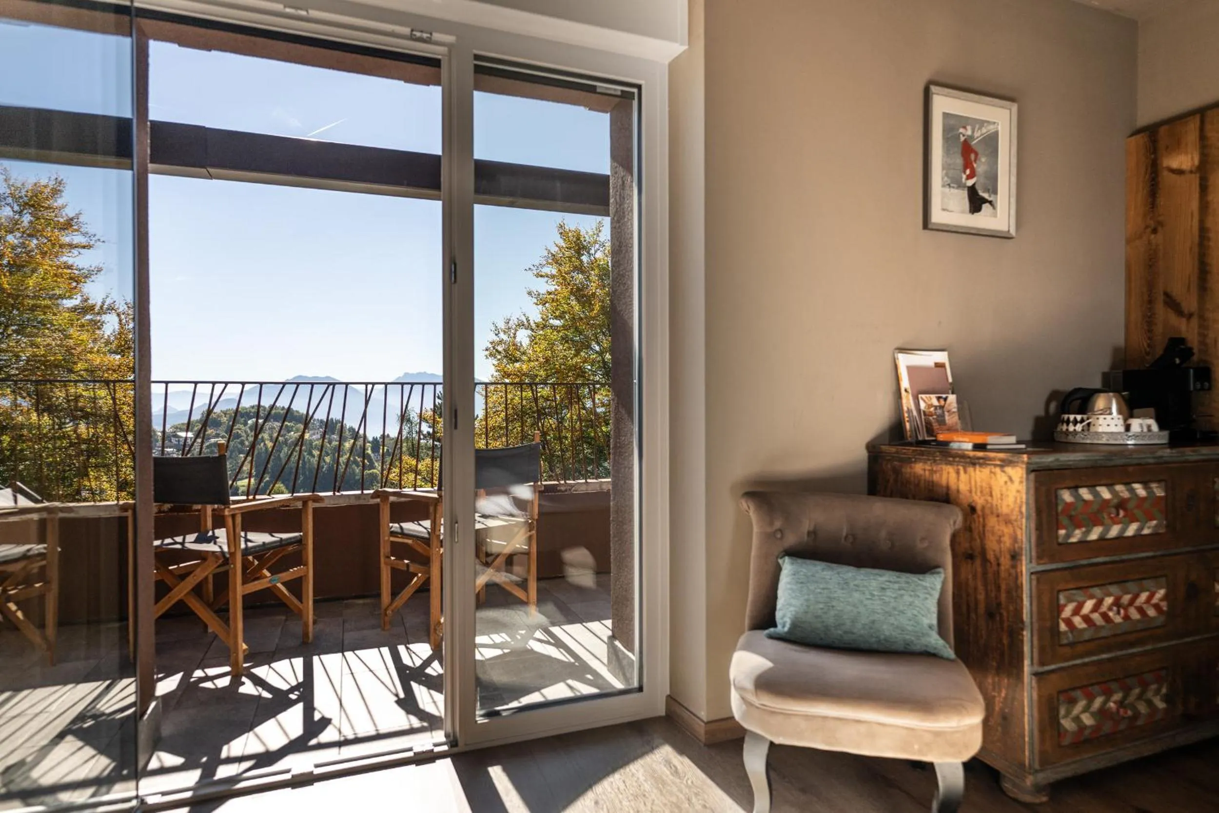Bedroom in Alp Wellness Sport Hotel Panorama