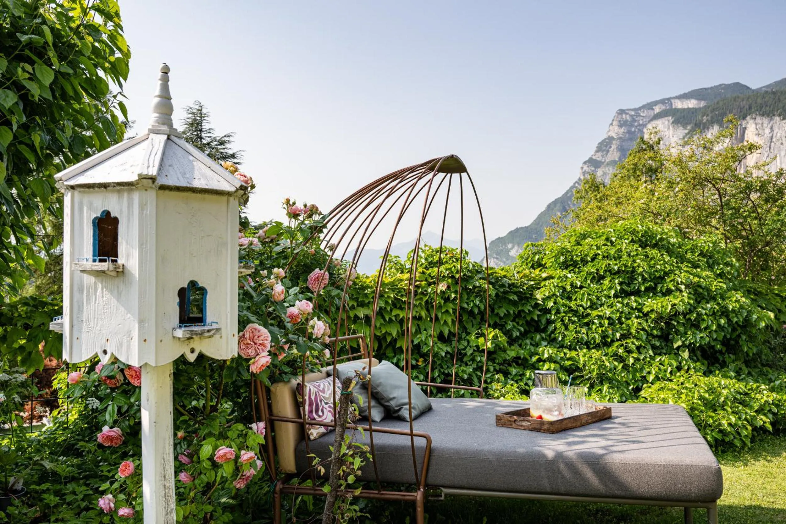 Garden in Alp Wellness Sport Hotel Panorama