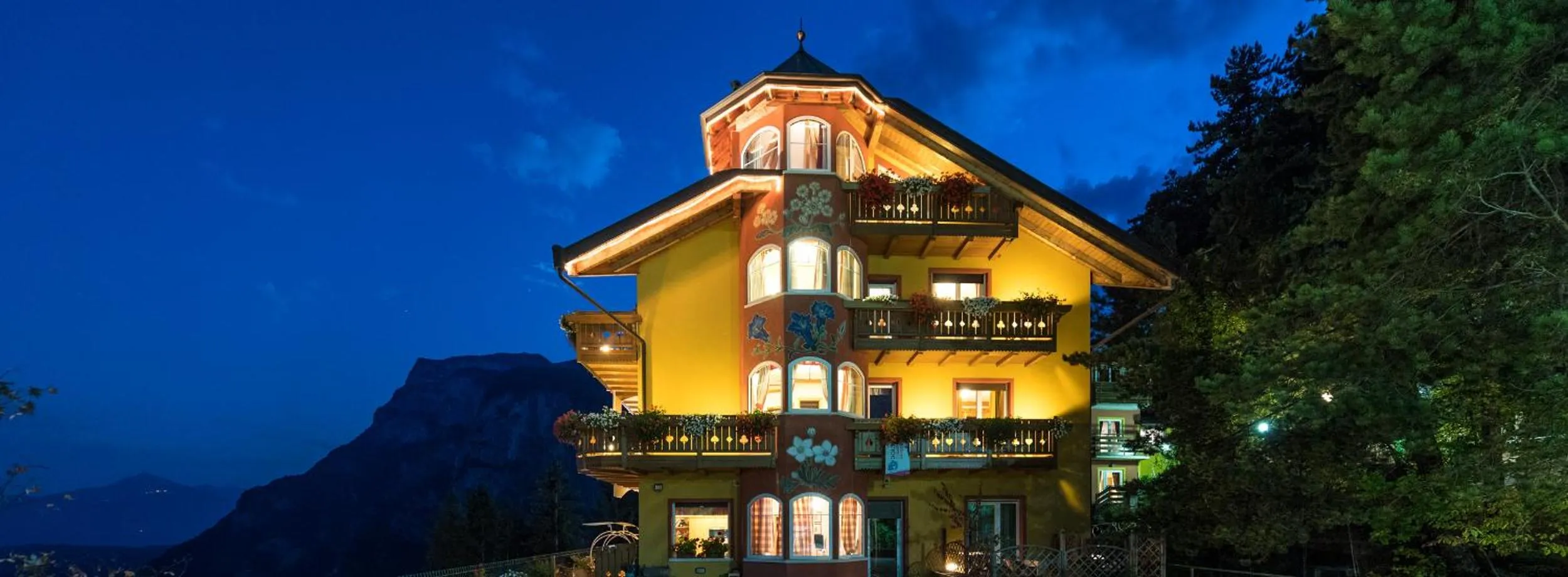 Balcony/Terrace in Alp Wellness Sport Hotel Panorama