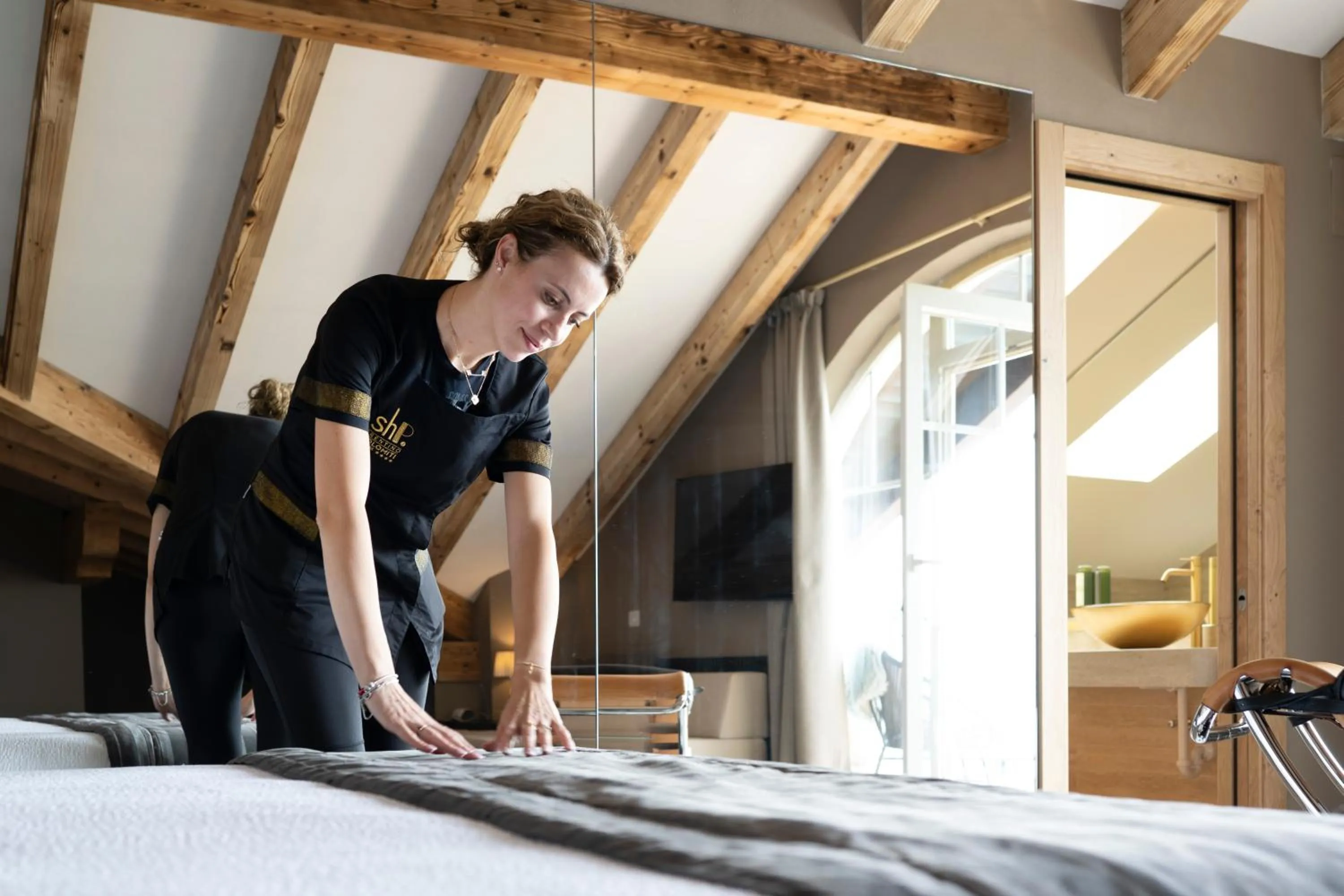 Staff in Alp Wellness Sport Hotel Panorama