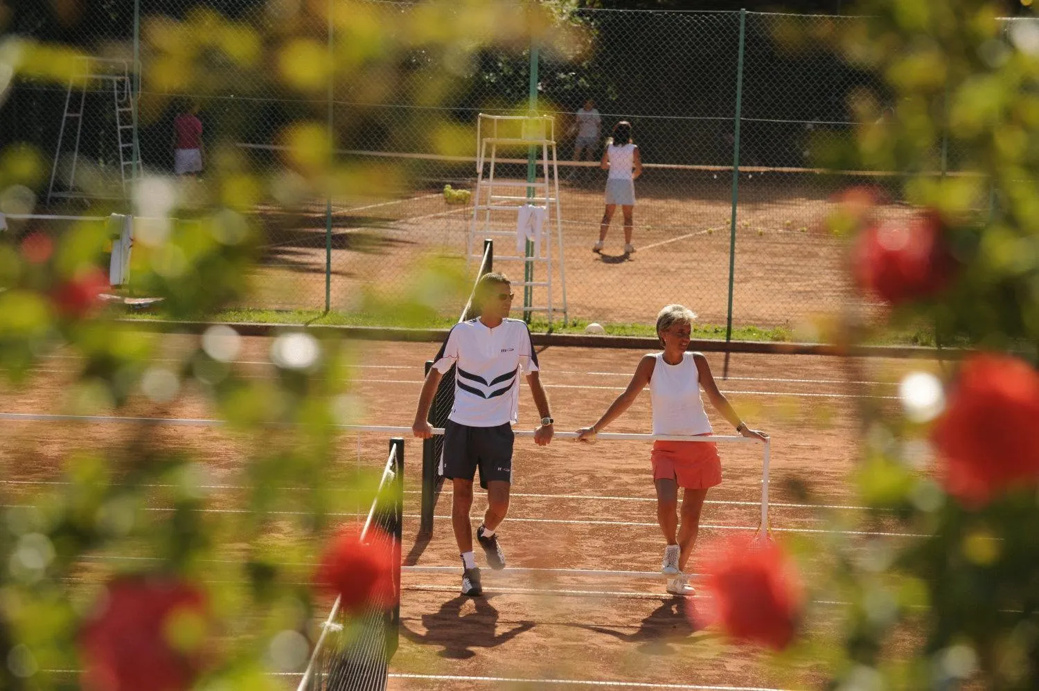 Tennis court in Alp Wellness Sport Hotel Panorama