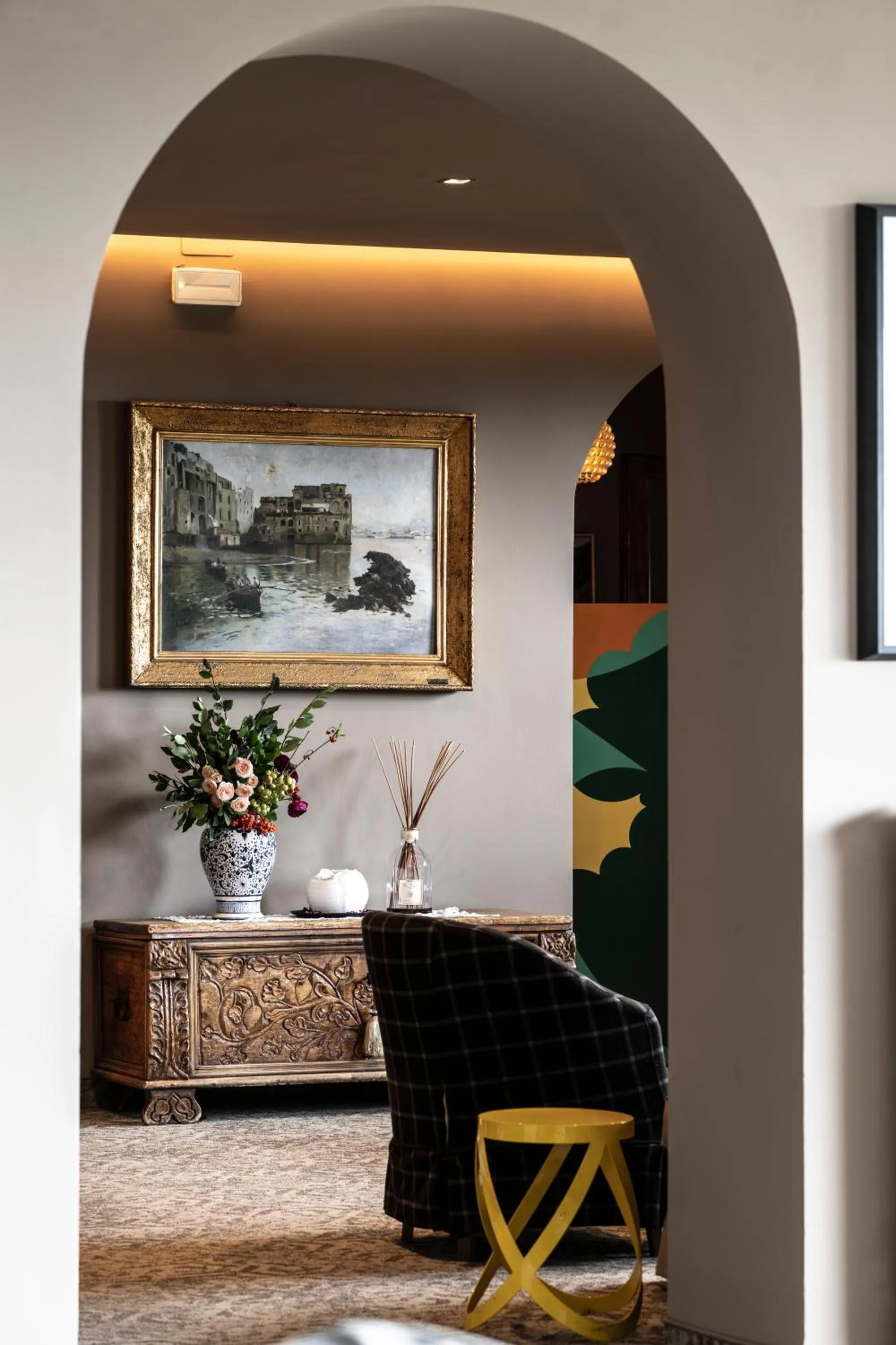 furniture in Alp Wellness Sport Hotel Panorama