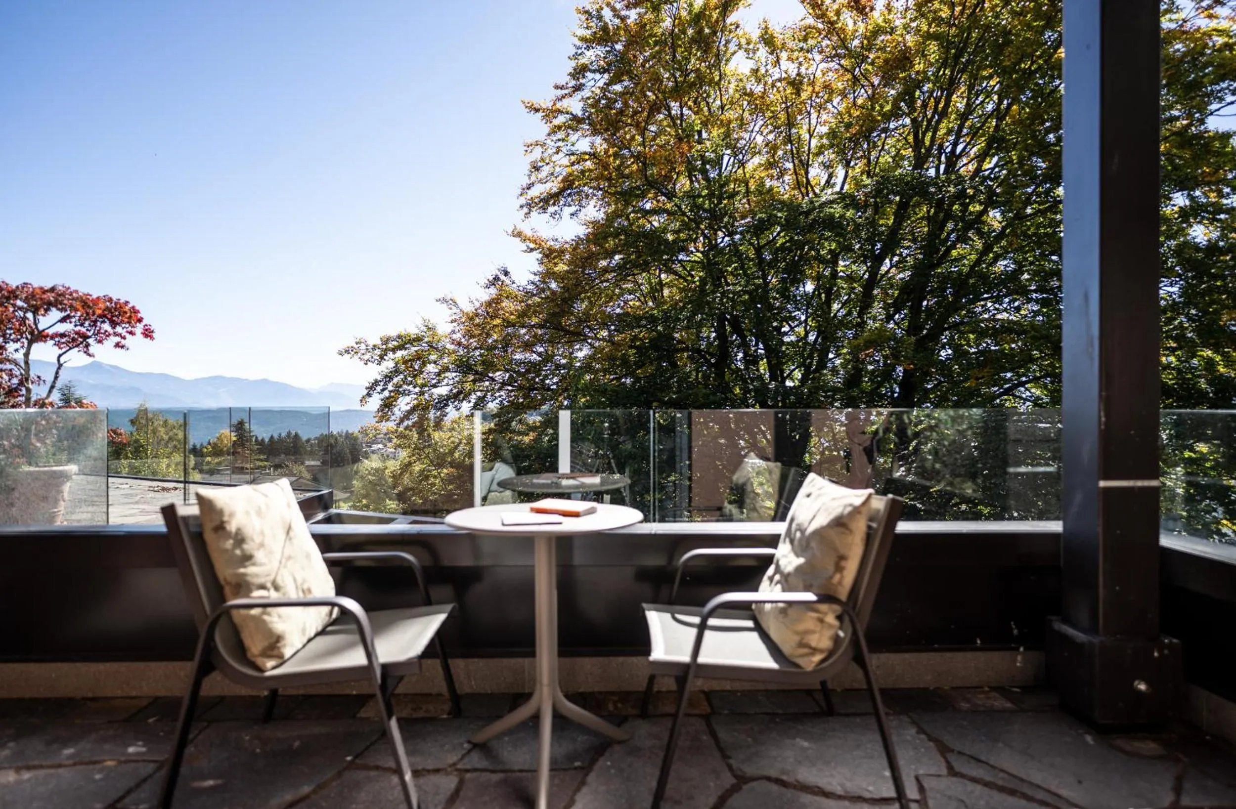 Balcony/Terrace in Alp & Wellness Sport Hotel Panorama