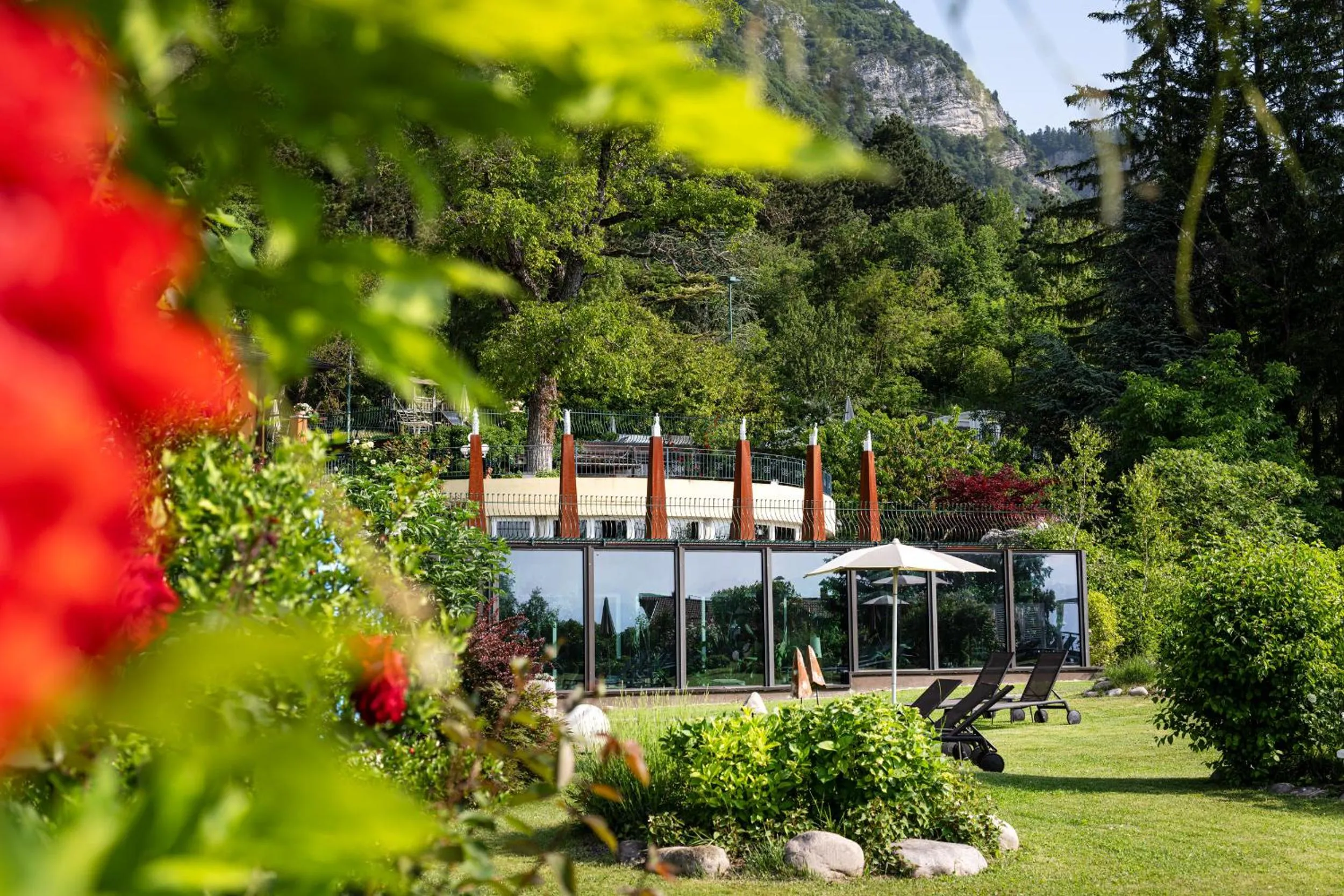 Garden in Alp Wellness Sport Hotel Panorama