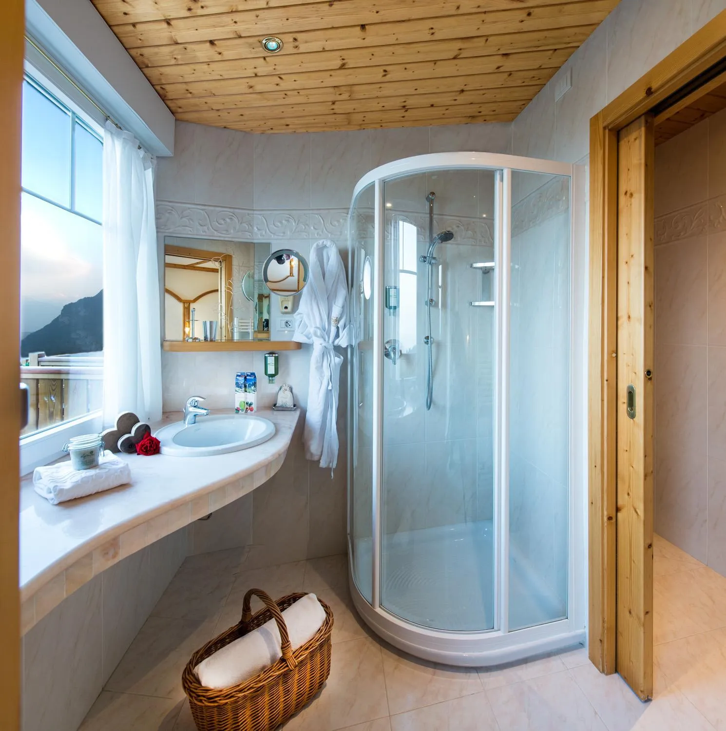 Bathroom in Alp Wellness Sport Hotel Panorama