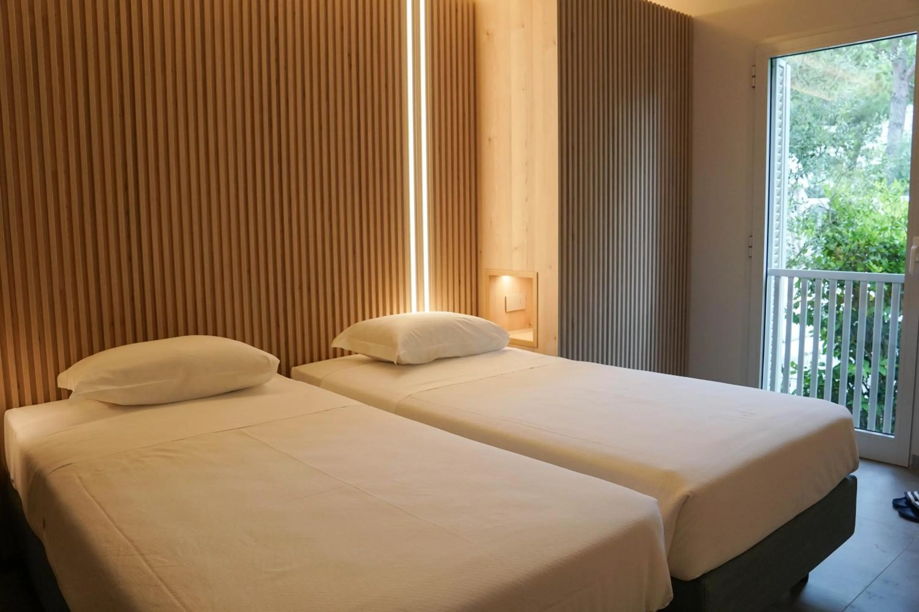 Bed in Art&Park Hotel Union Lido