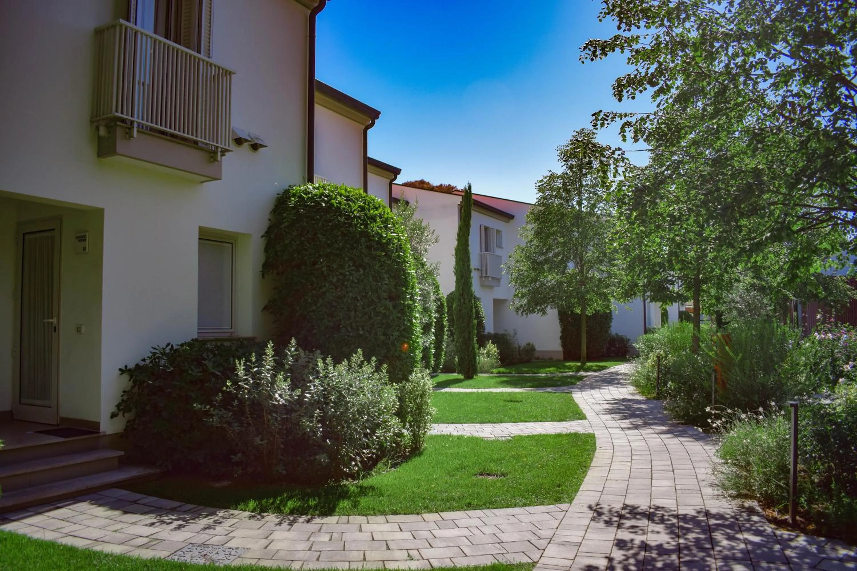 Garden view in Art&Park Hotel Union Lido