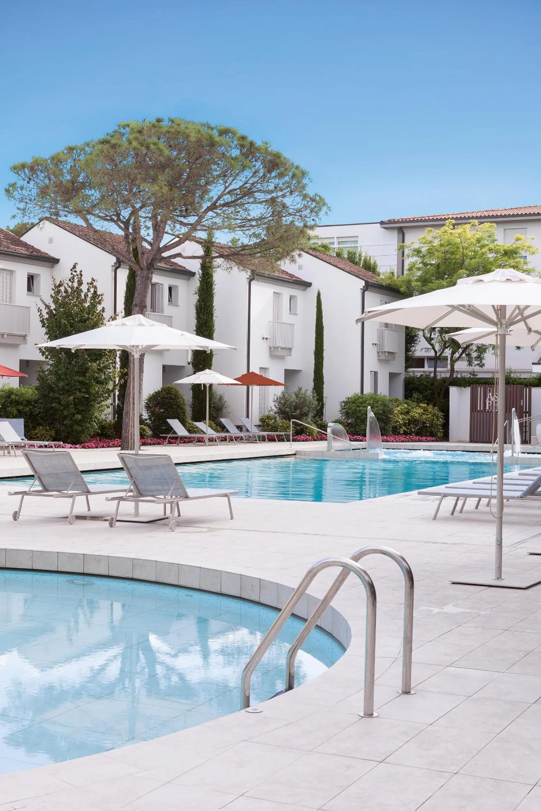 Pool view in Art&Park Hotel Union Lido