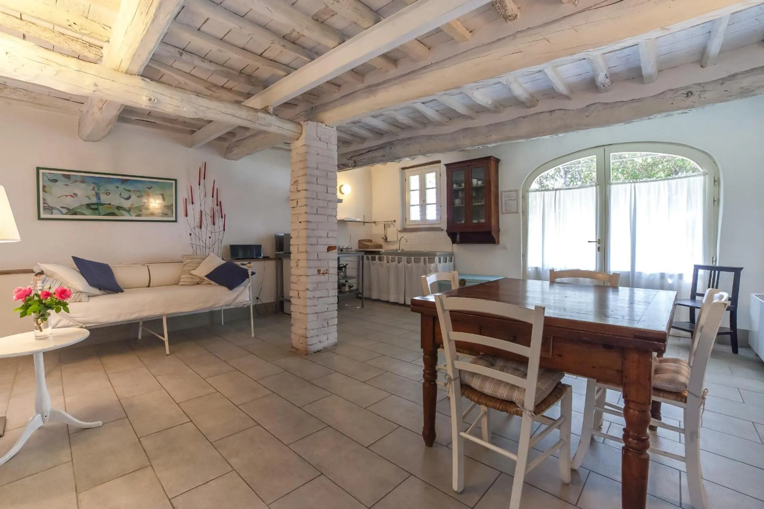 Living room in Relais Del Lago