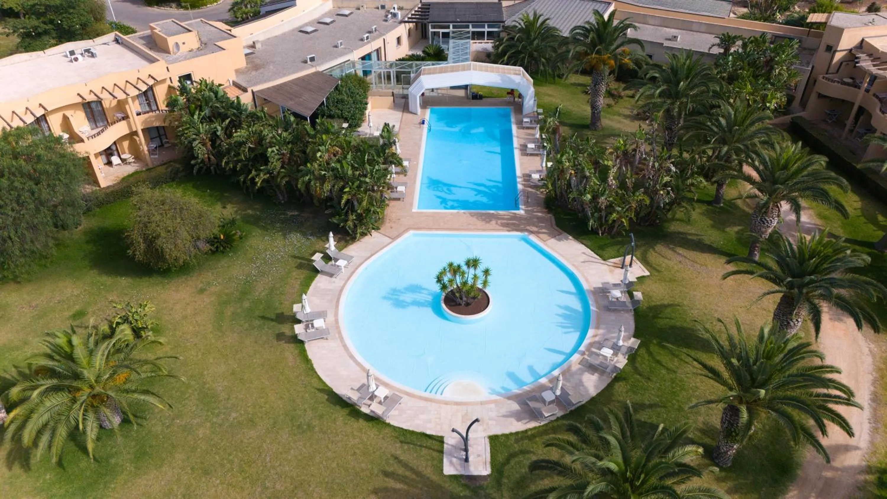 Bird's eye view in VOI Arenella Resort