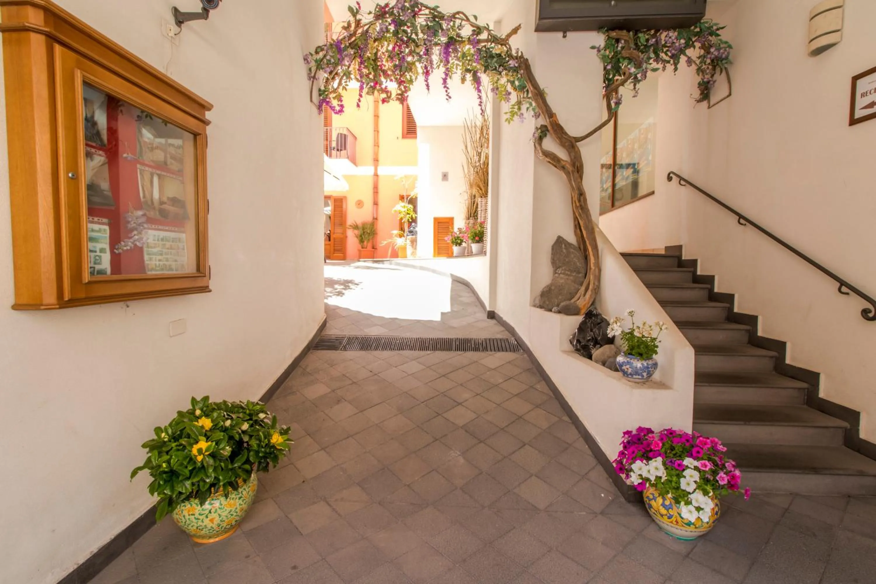 Facade/entrance in Residence Alberghiero Eolie