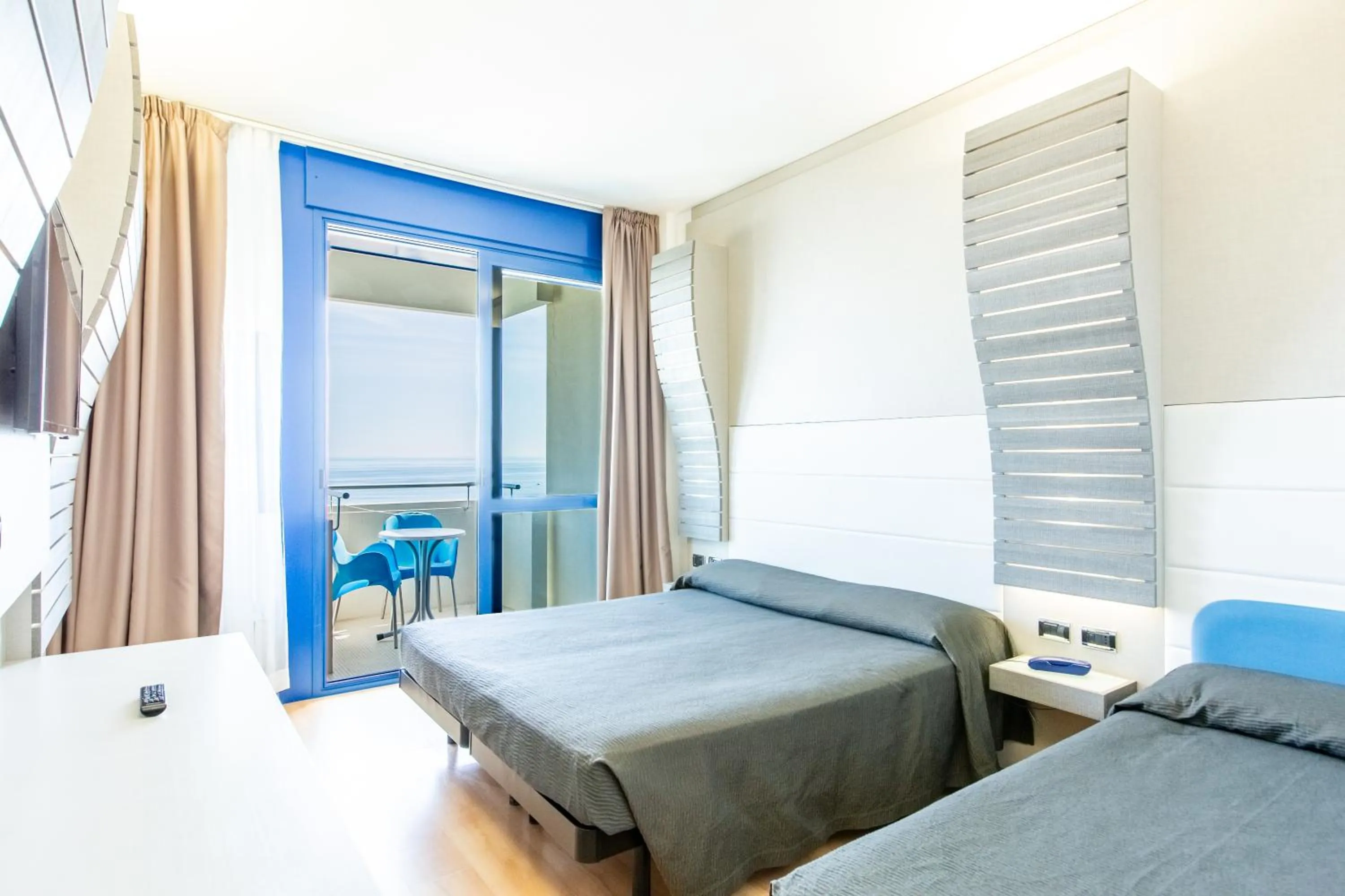 Bed in Hotel Baltic Riccione-Fronte Mare