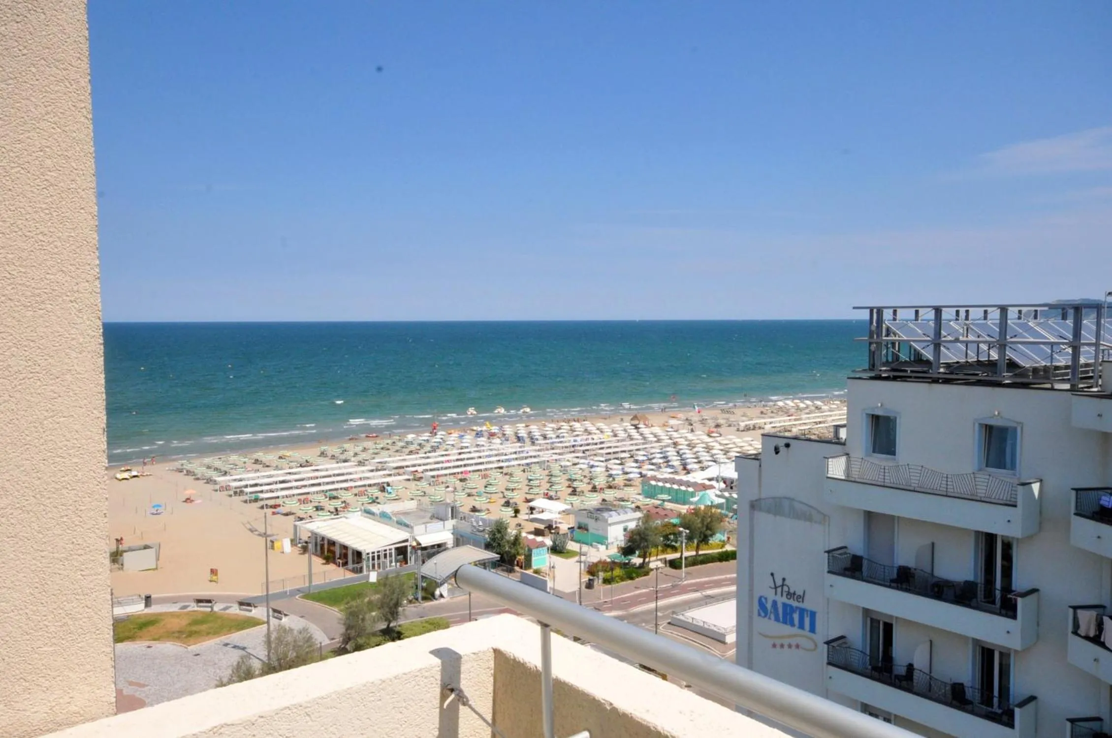 Balcony/Terrace in Hotel Baltic Riccione-Fronte Mare