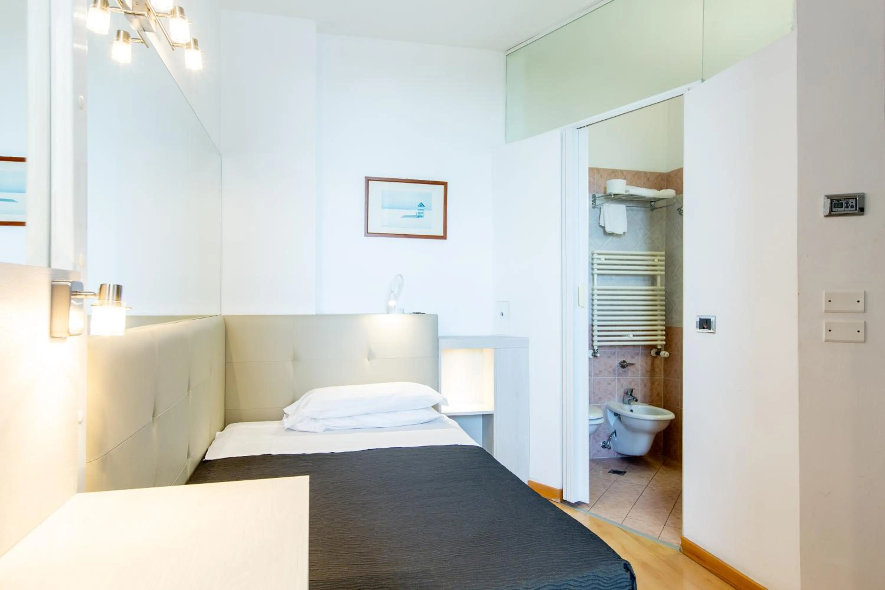 Bed in Hotel Baltic Riccione-Fronte Mare