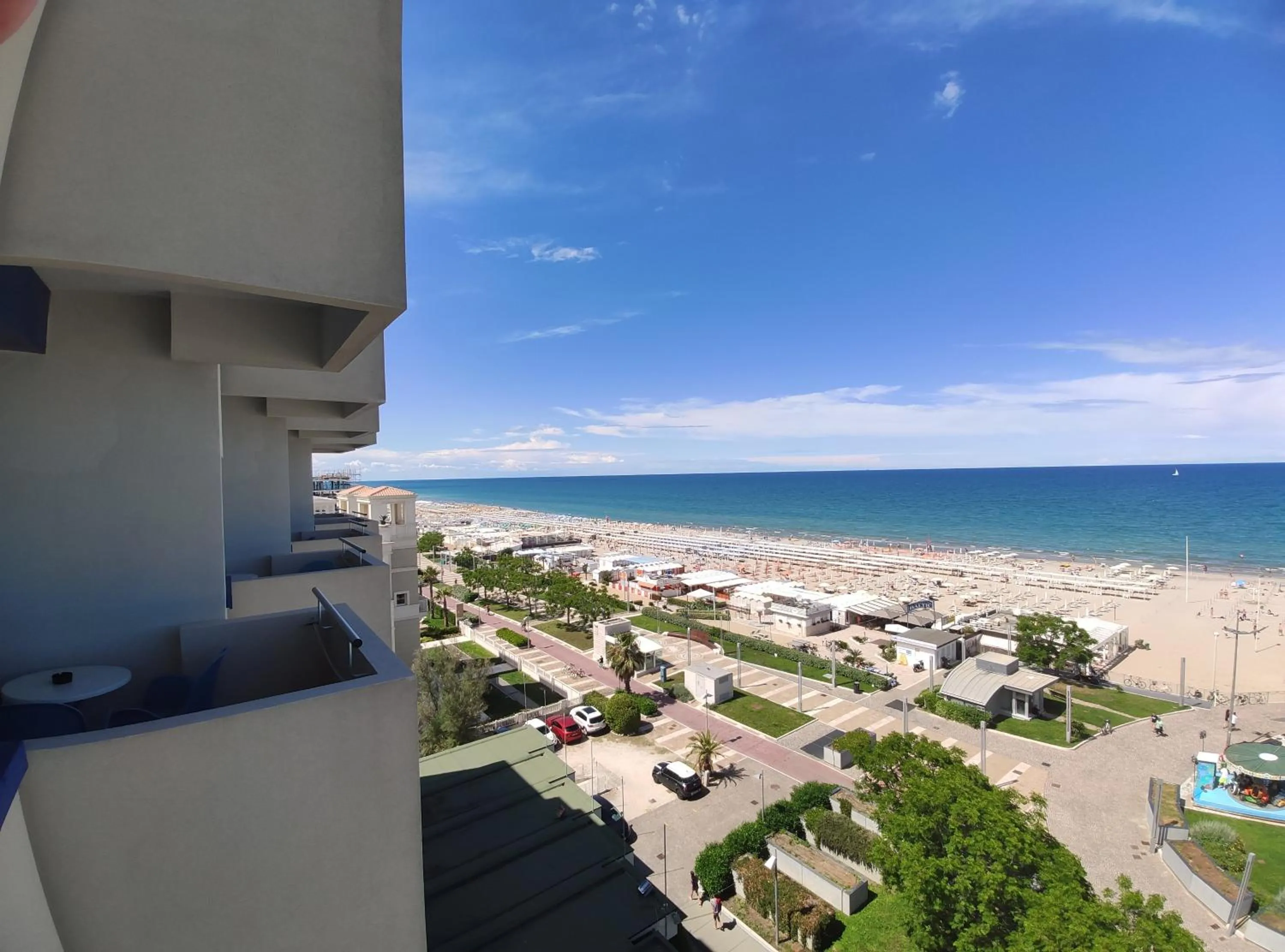 Sea view in Hotel Baltic Riccione-Fronte Mare